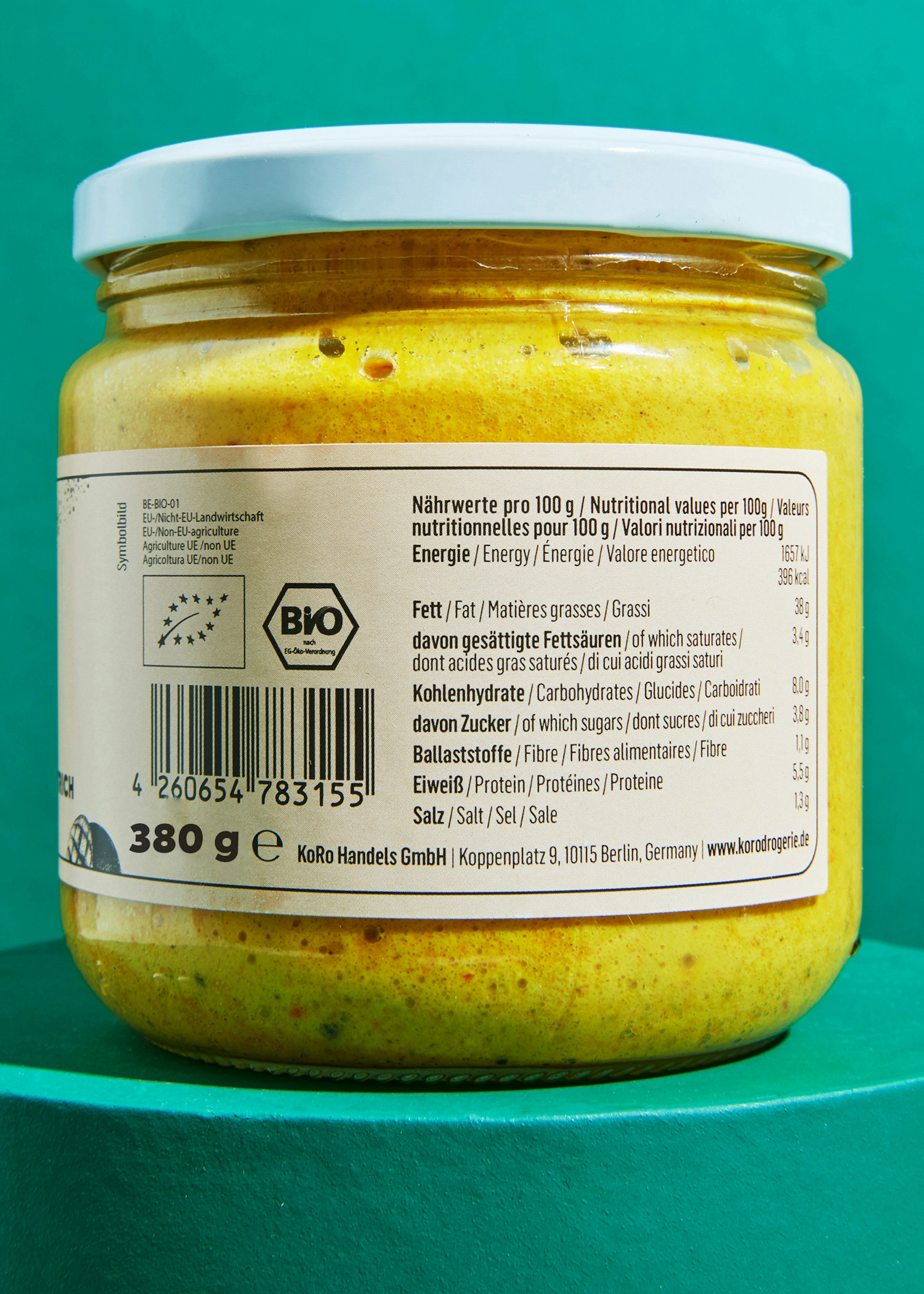 Bio Mango-Curry Aufstrich 6 x 380 g