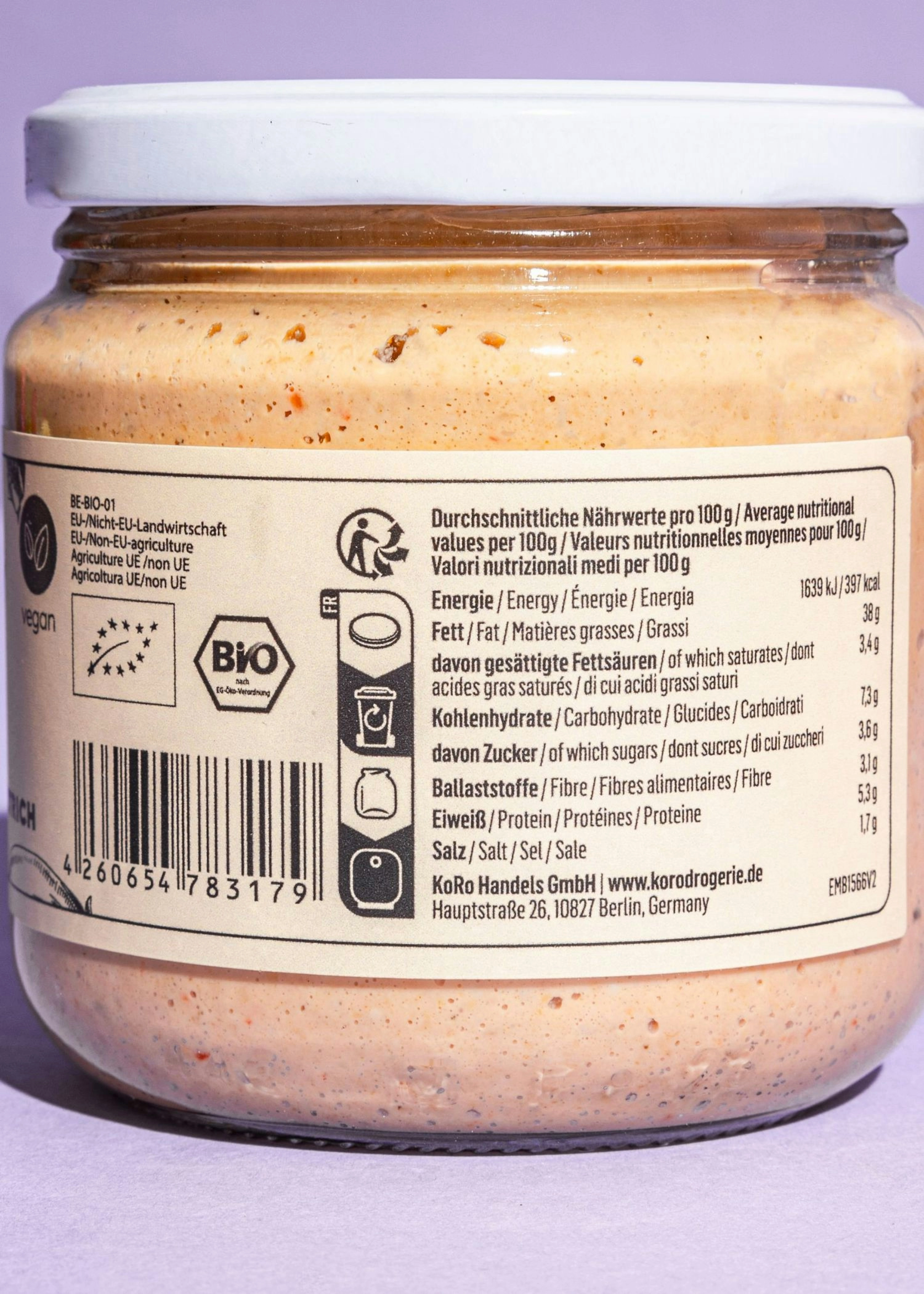 Bio Auberginen Aufstrich 380 g