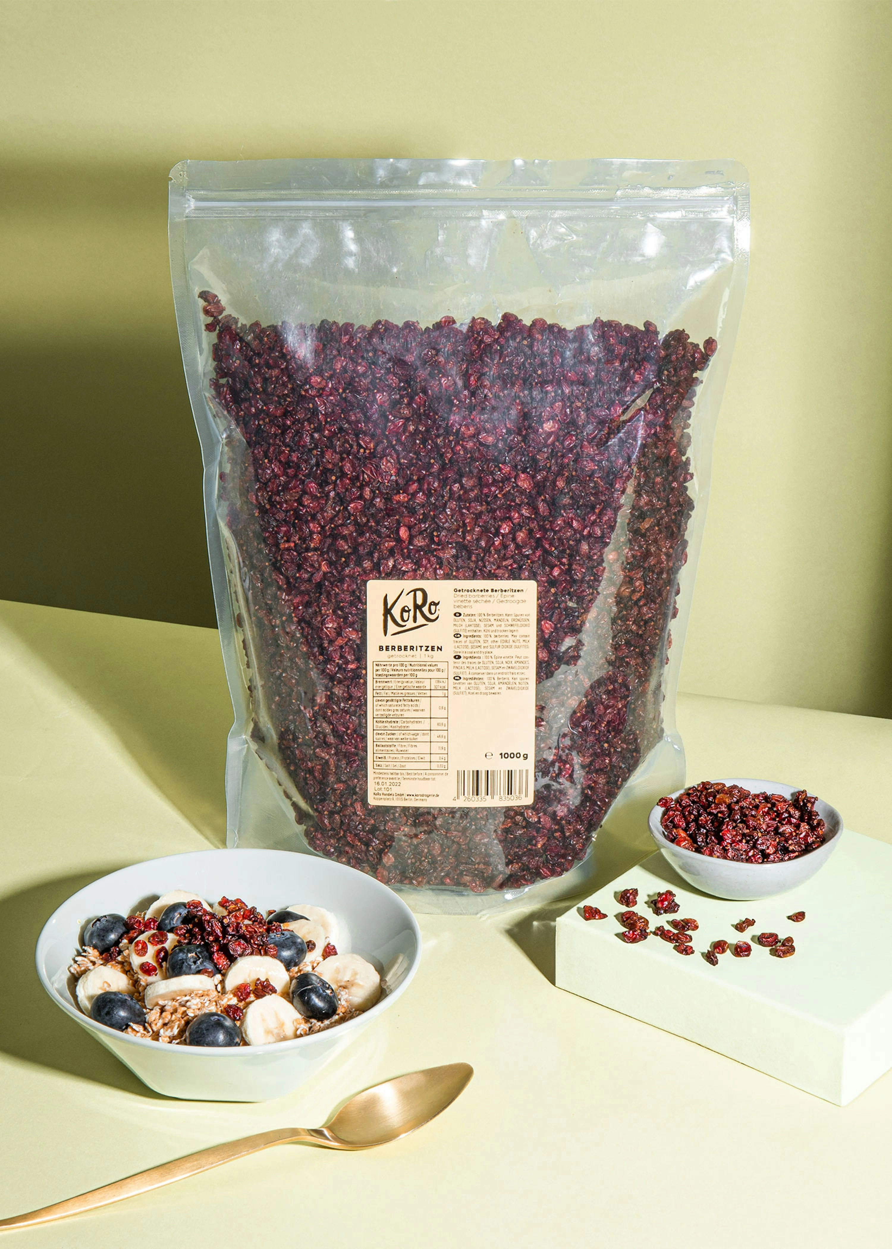 Berberitzen ohne Zusätze 1 kg