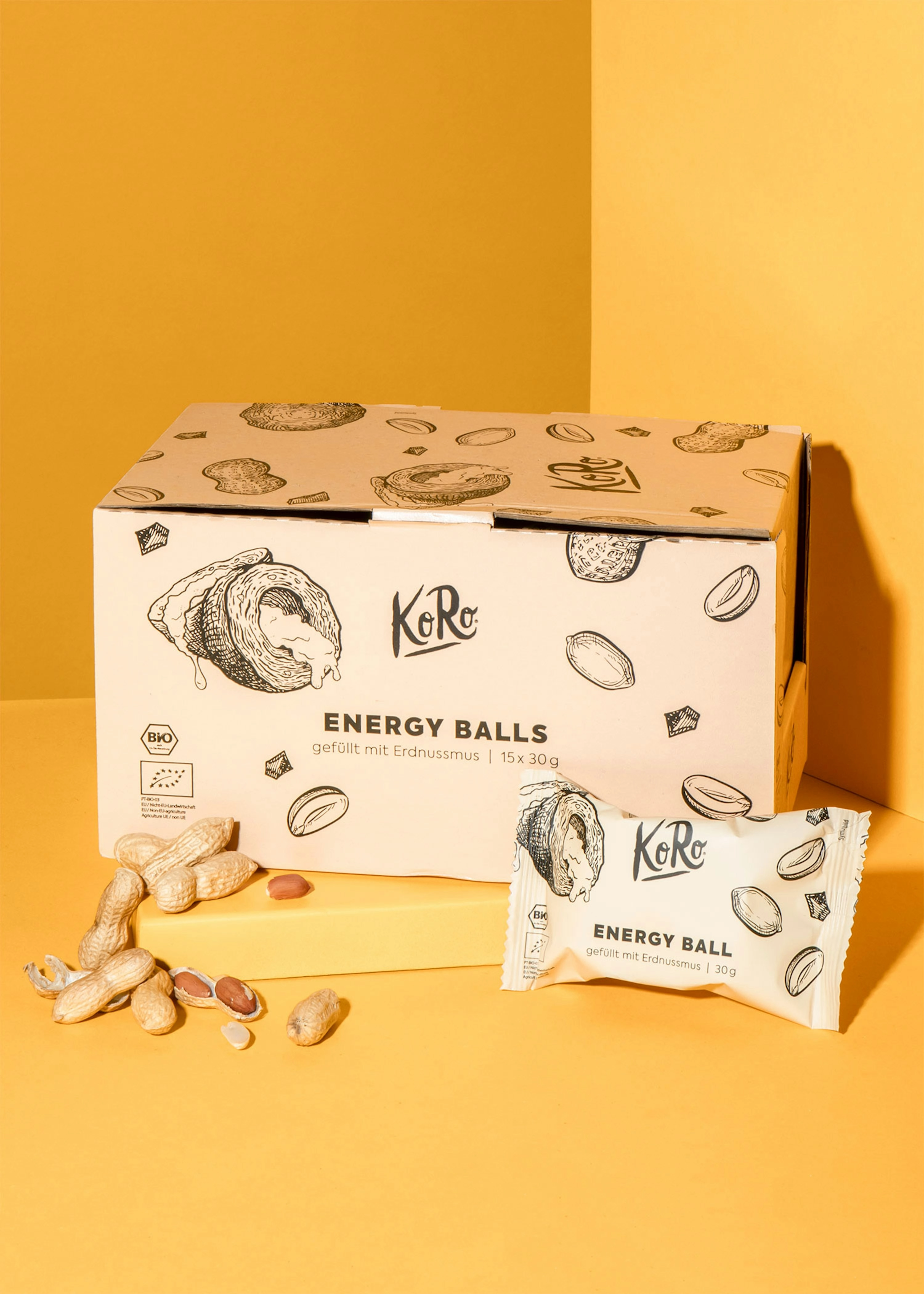 Bio Energy Ball Erdnuss 14 x 30 g