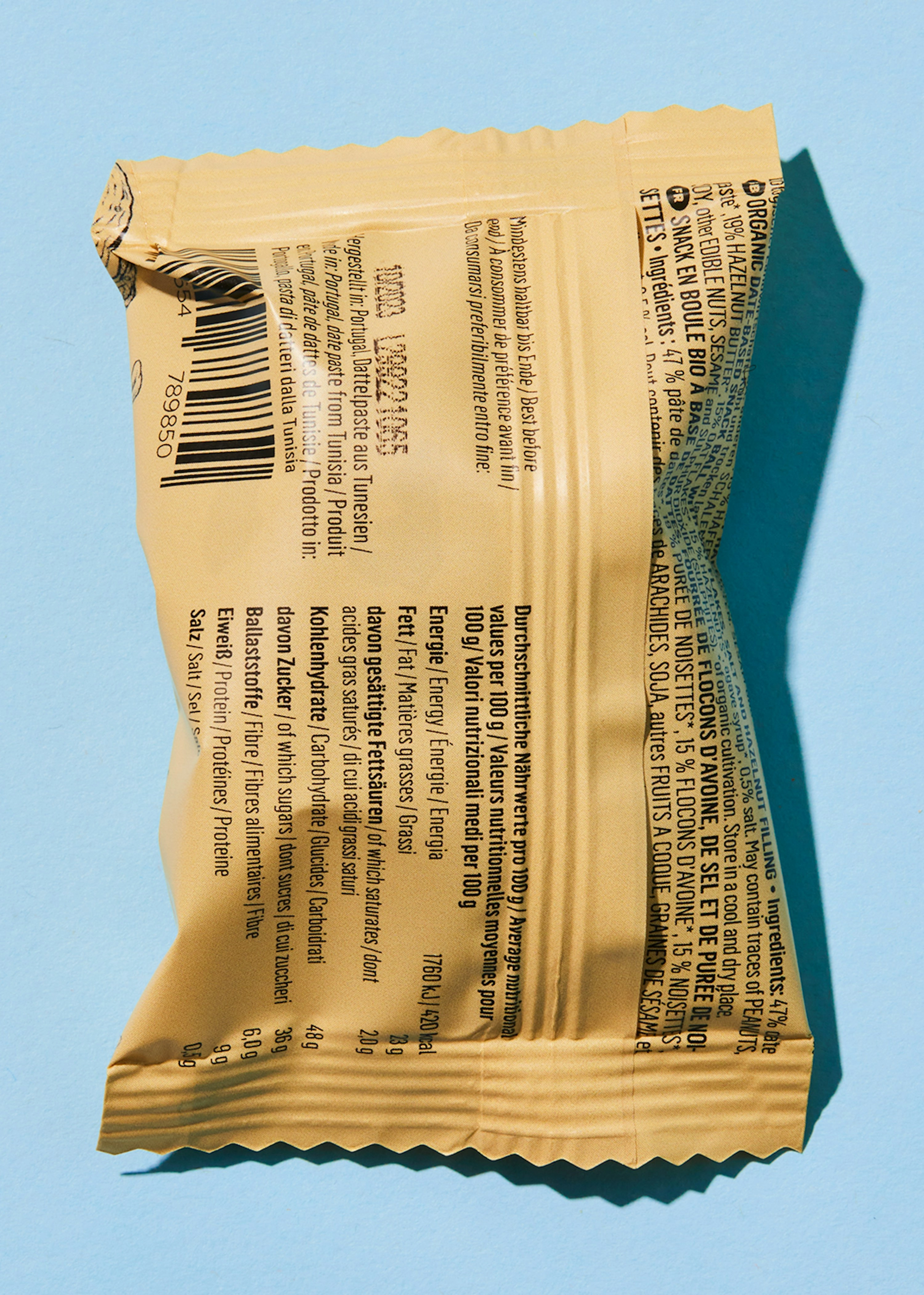 Bio Energy Ball Salted Hazelnut 30 g