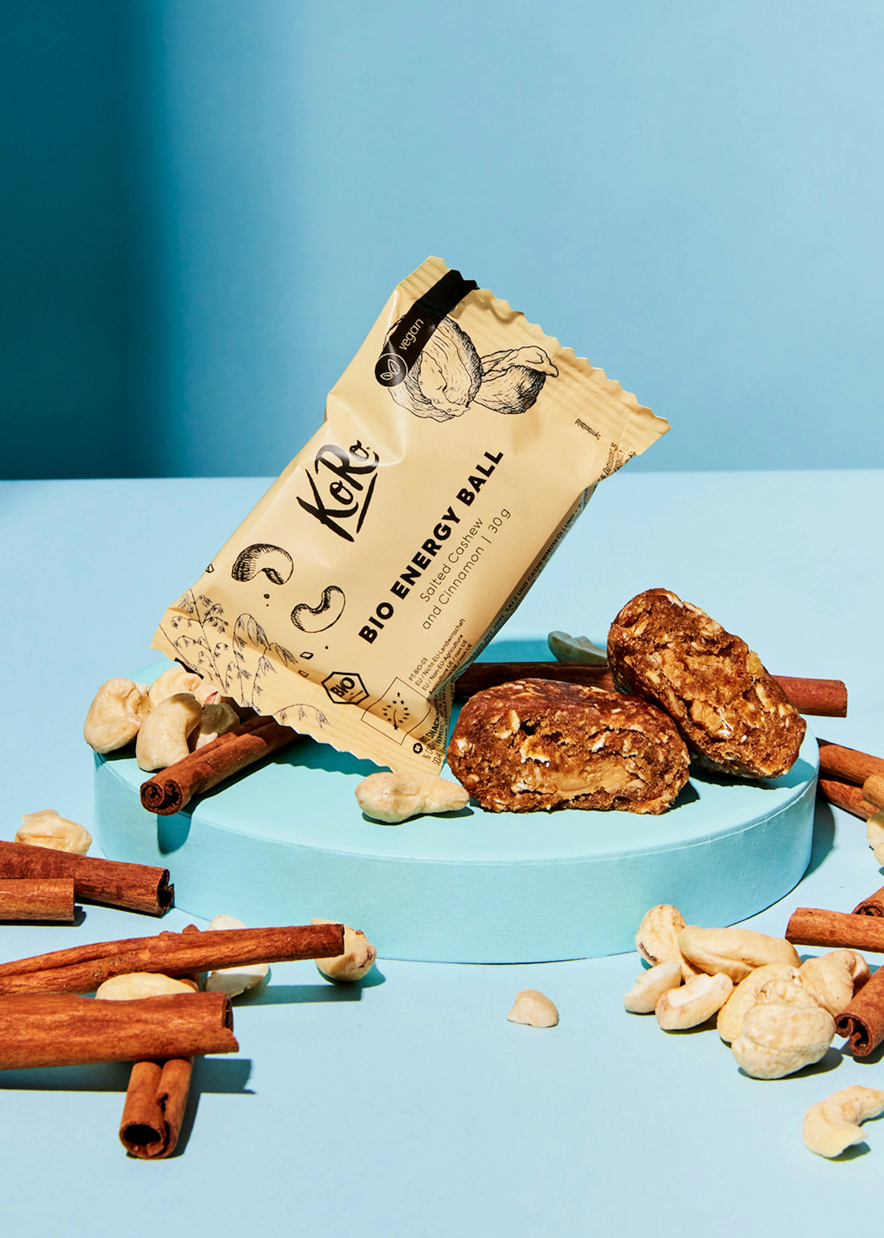 Bio Energy Ball Salted Cashew and Cinnamon 30 g
