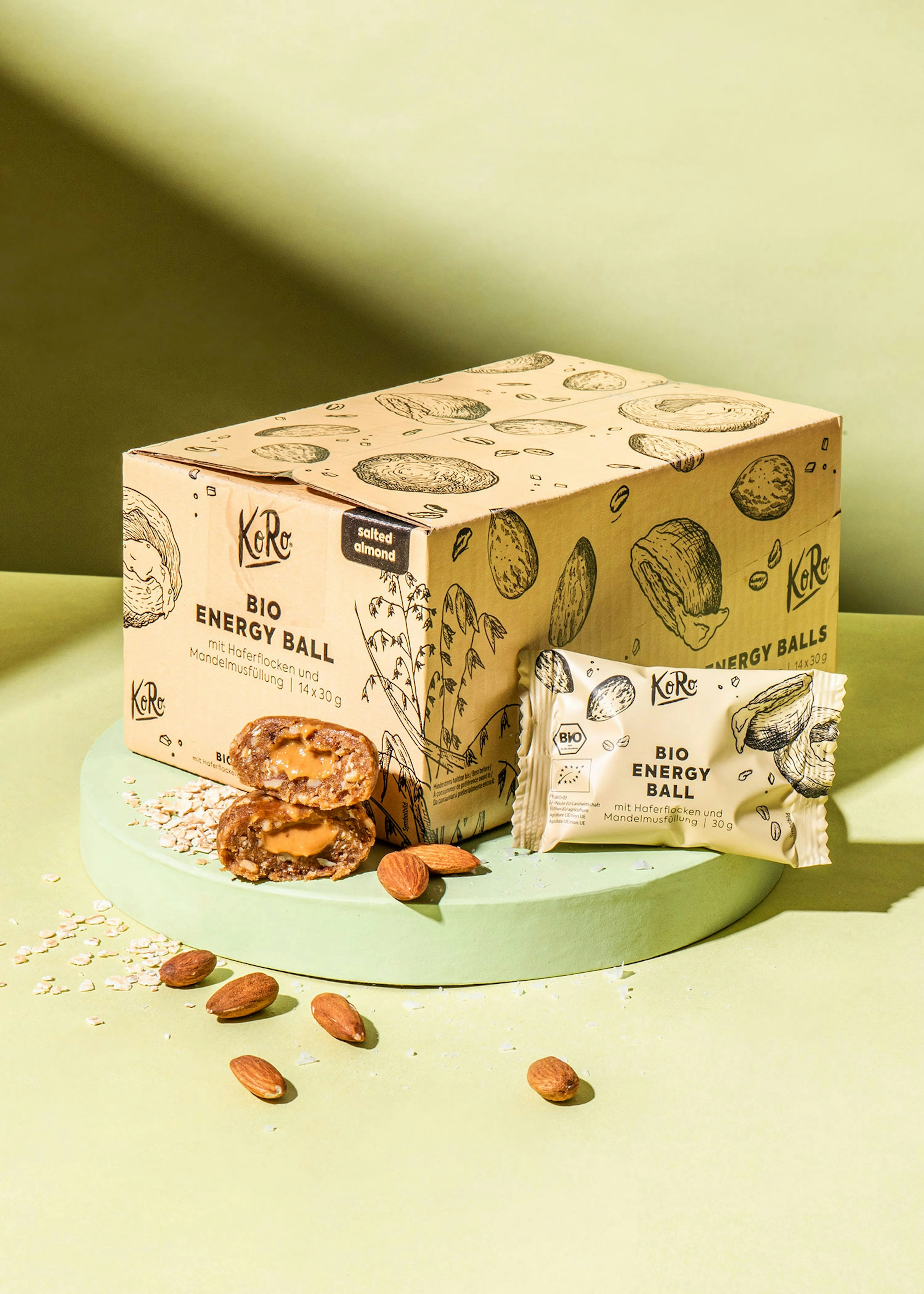 Bio Energy Ball Salted Almond 14 x 30 g