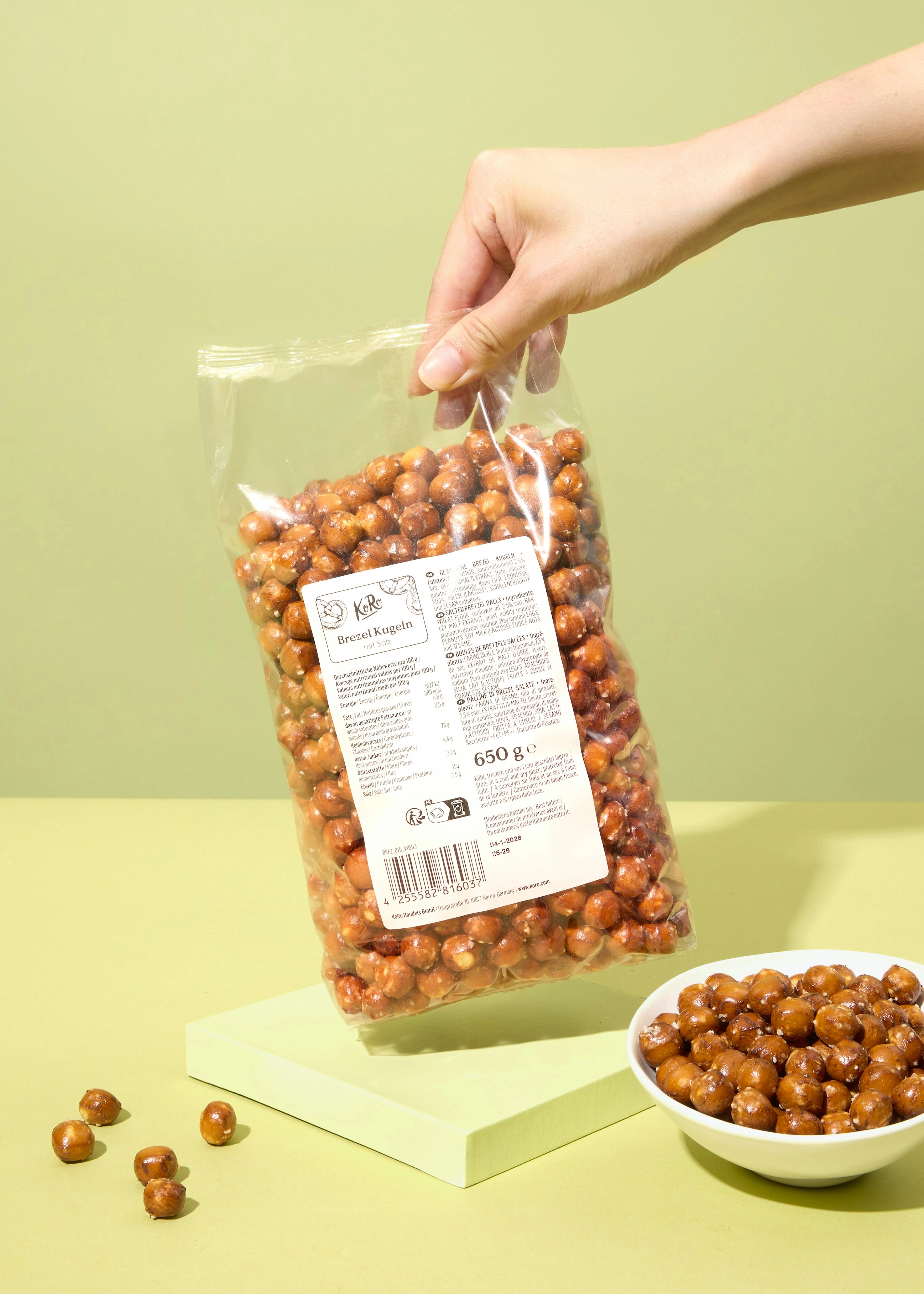Brezel Kugeln 650 g