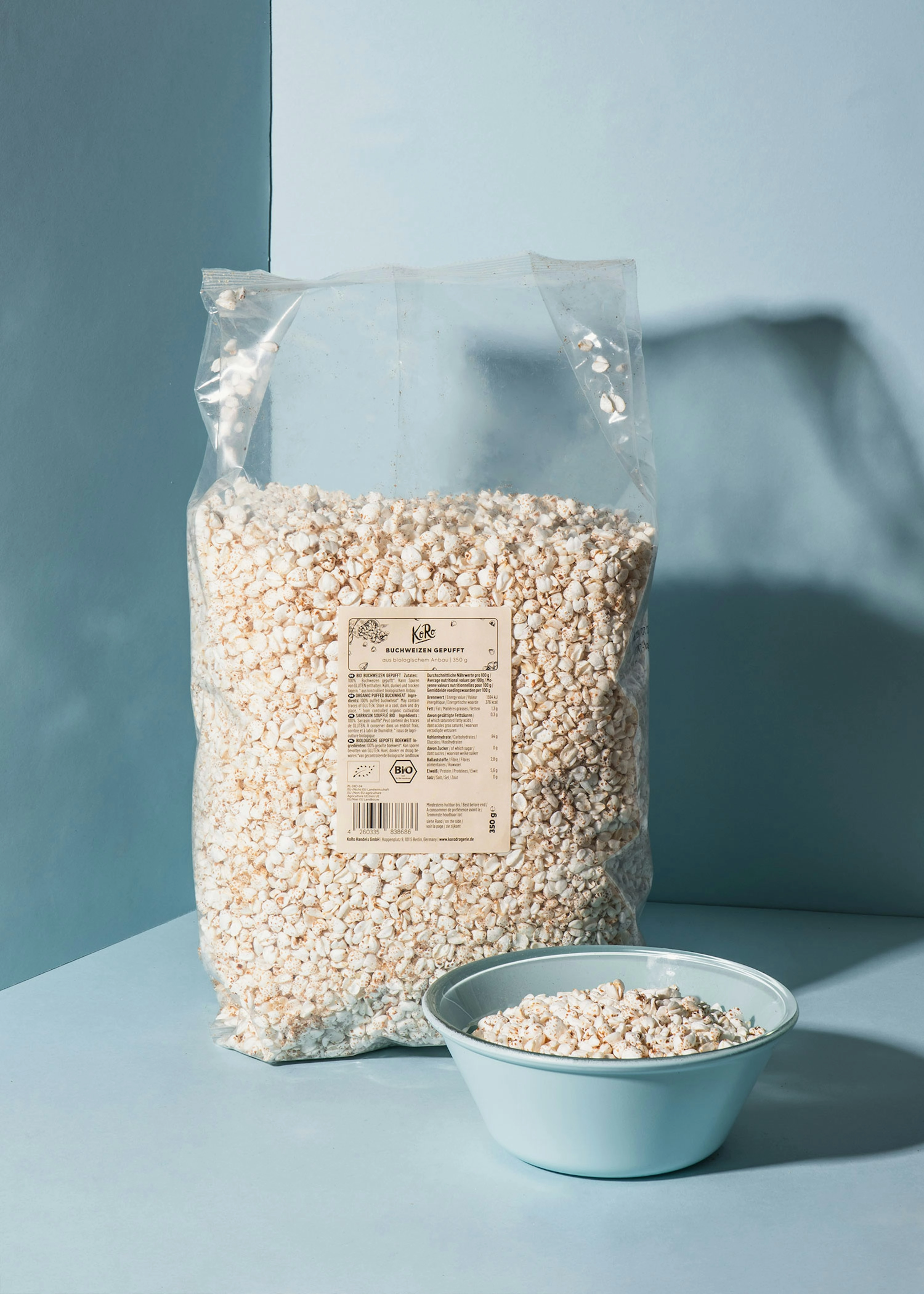 Gepuffter Bio Buchweizen 350 g