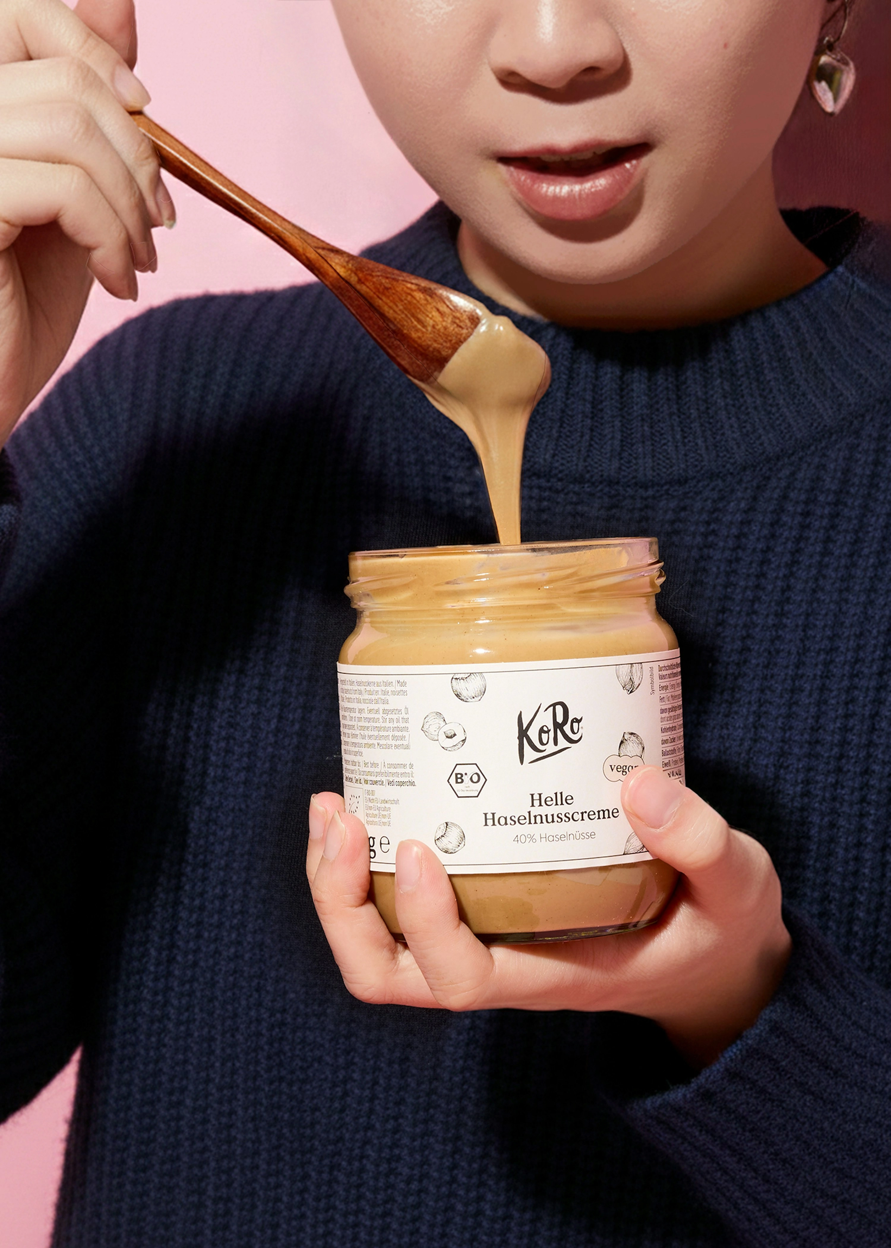 Helle Bio Haselnusscreme - Die „Buena Creme“ 400 g
