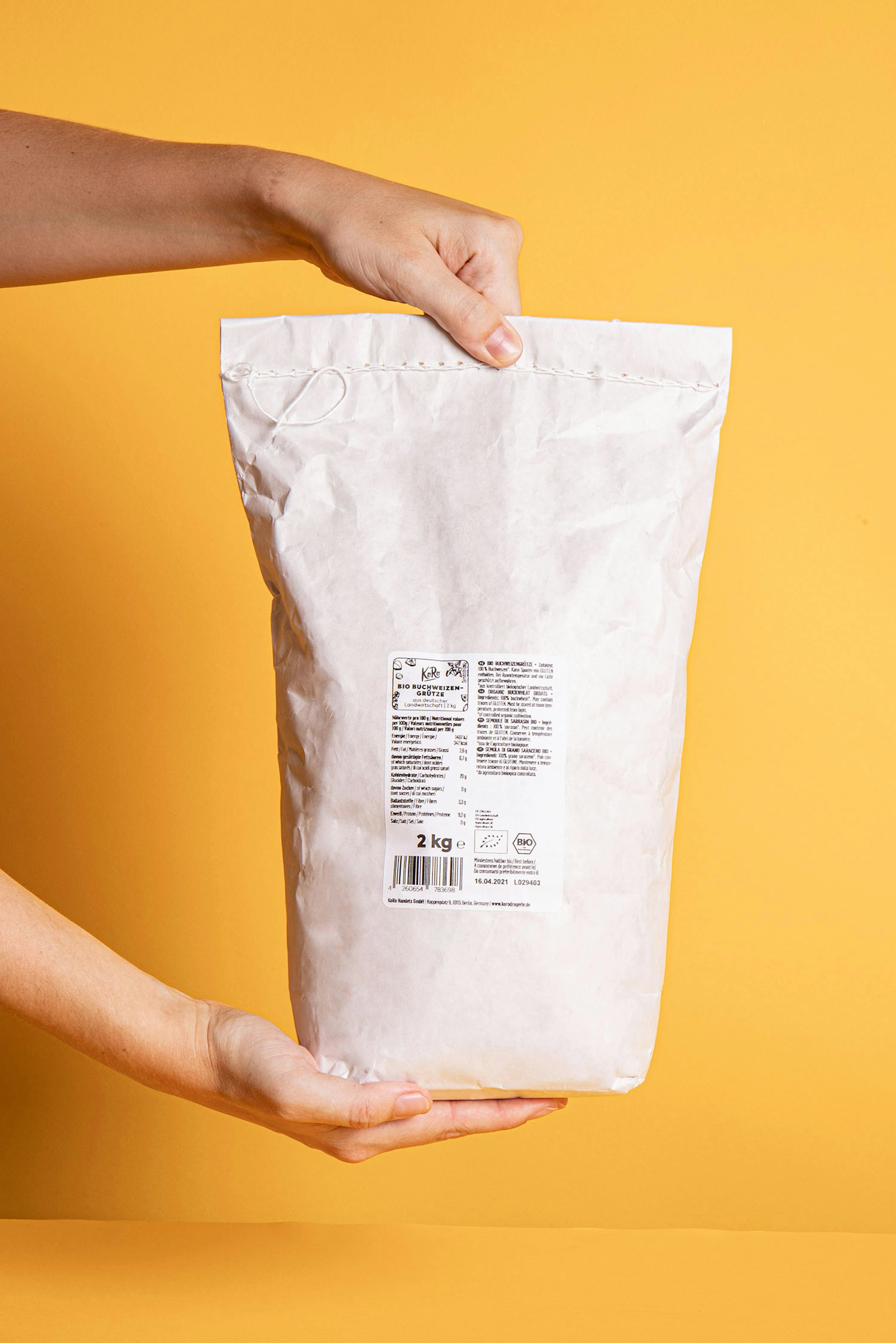 Bio Buchweizengrütze 2 kg