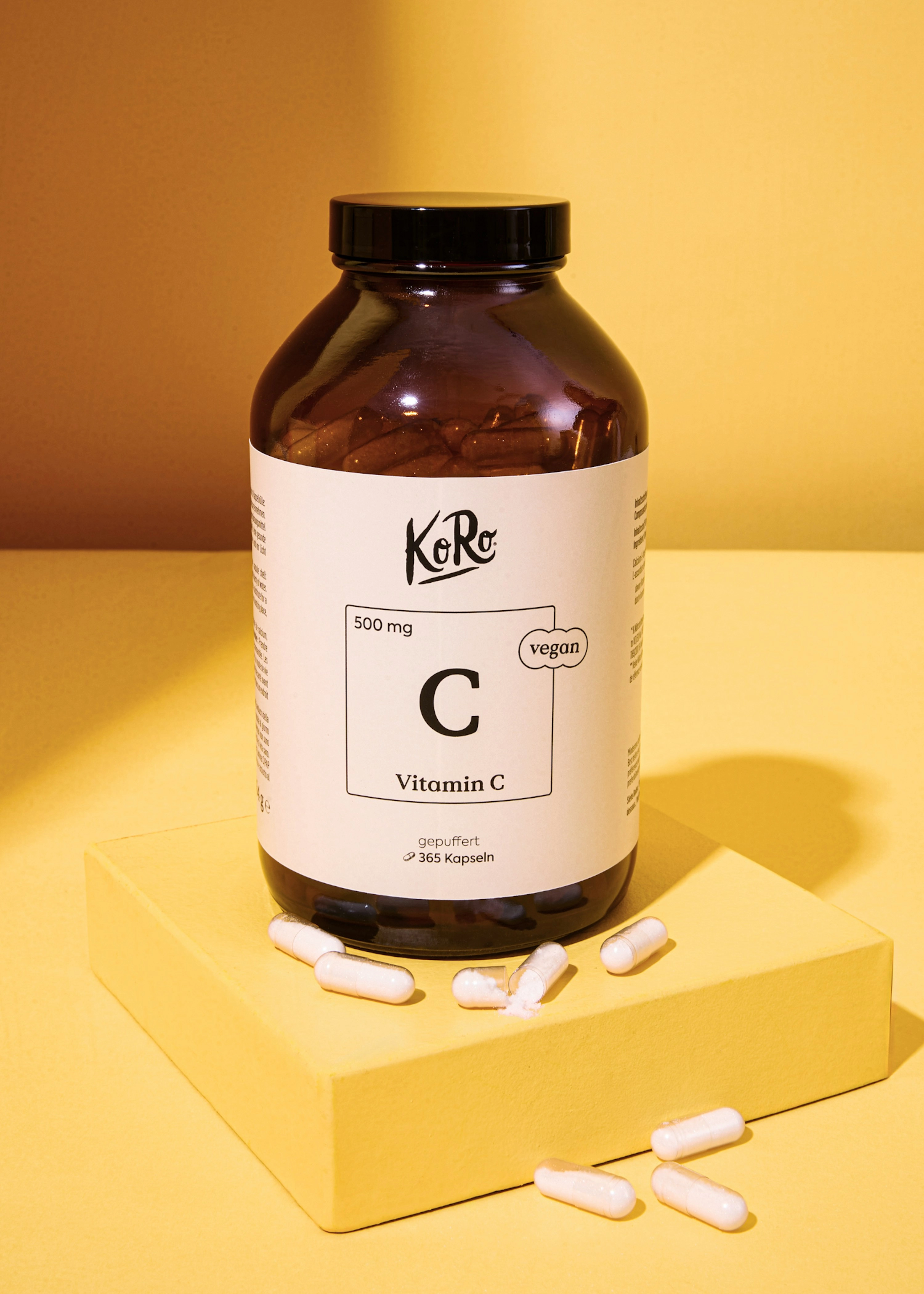 Gepuffertes Vitamin C Kapseln 365 Stück
