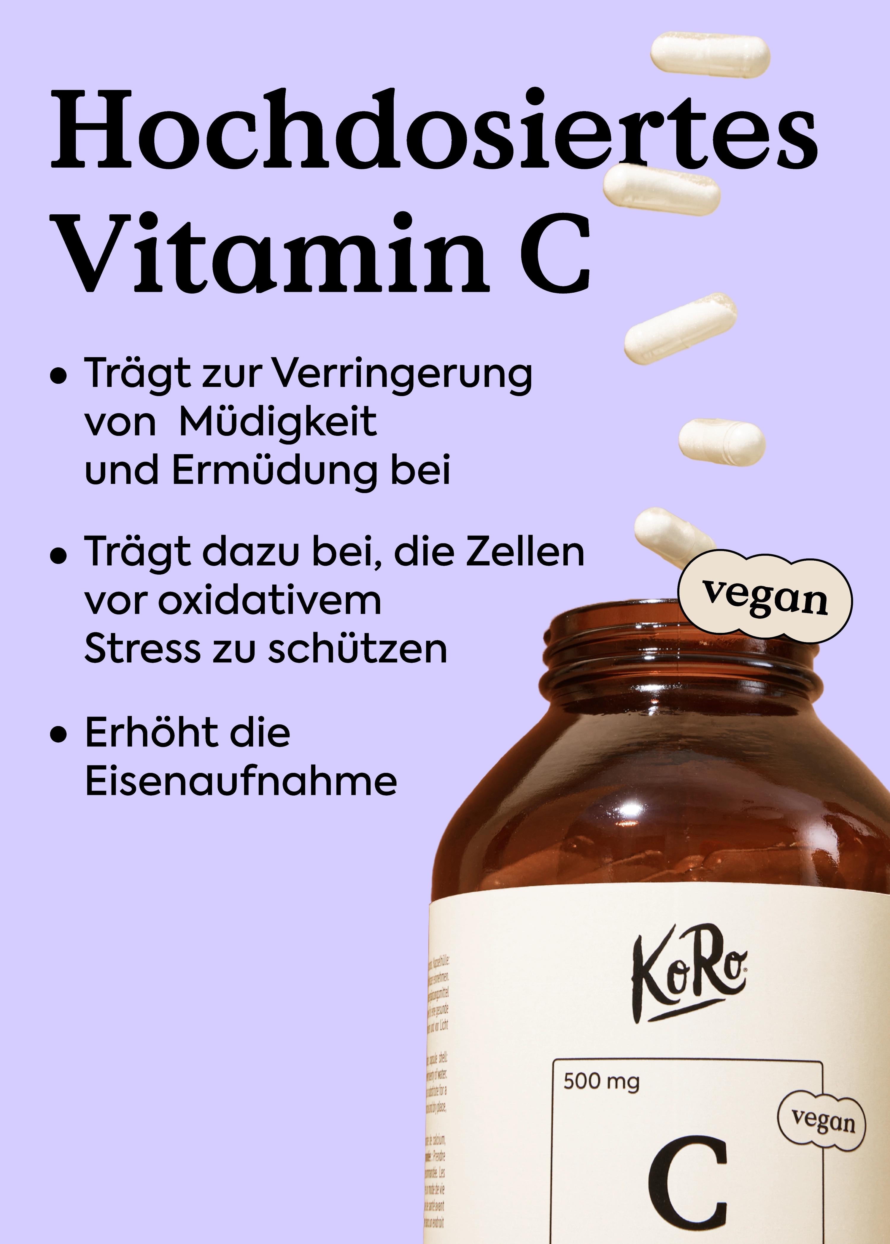 Gepuffertes Vitamin C Kapseln 365 Stück