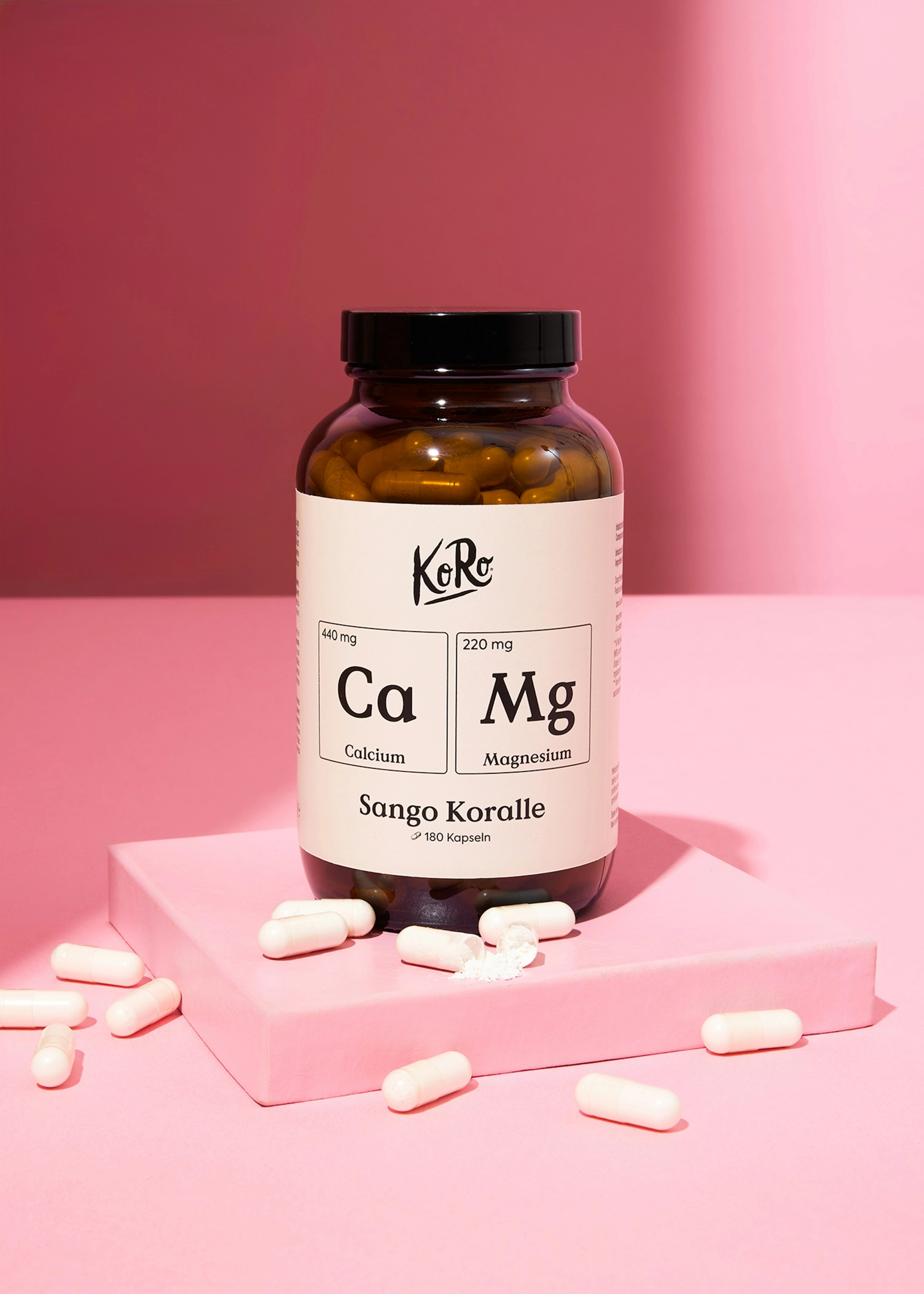 Sango Meereskoralle Calcium + Magnesium Kapseln 180 Stück