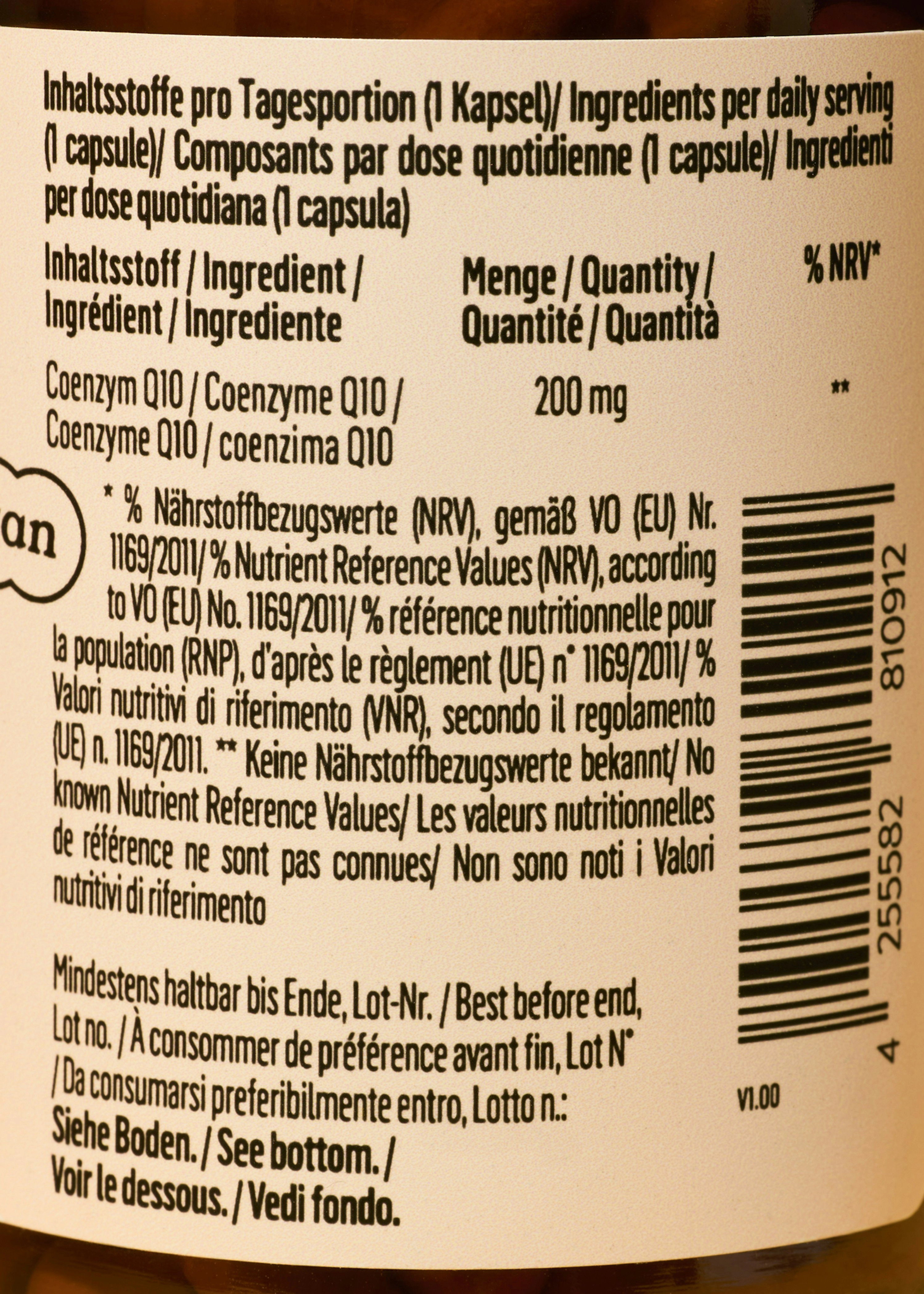 Coenzym Q10 Ubiquinon Kapseln 120 Stück