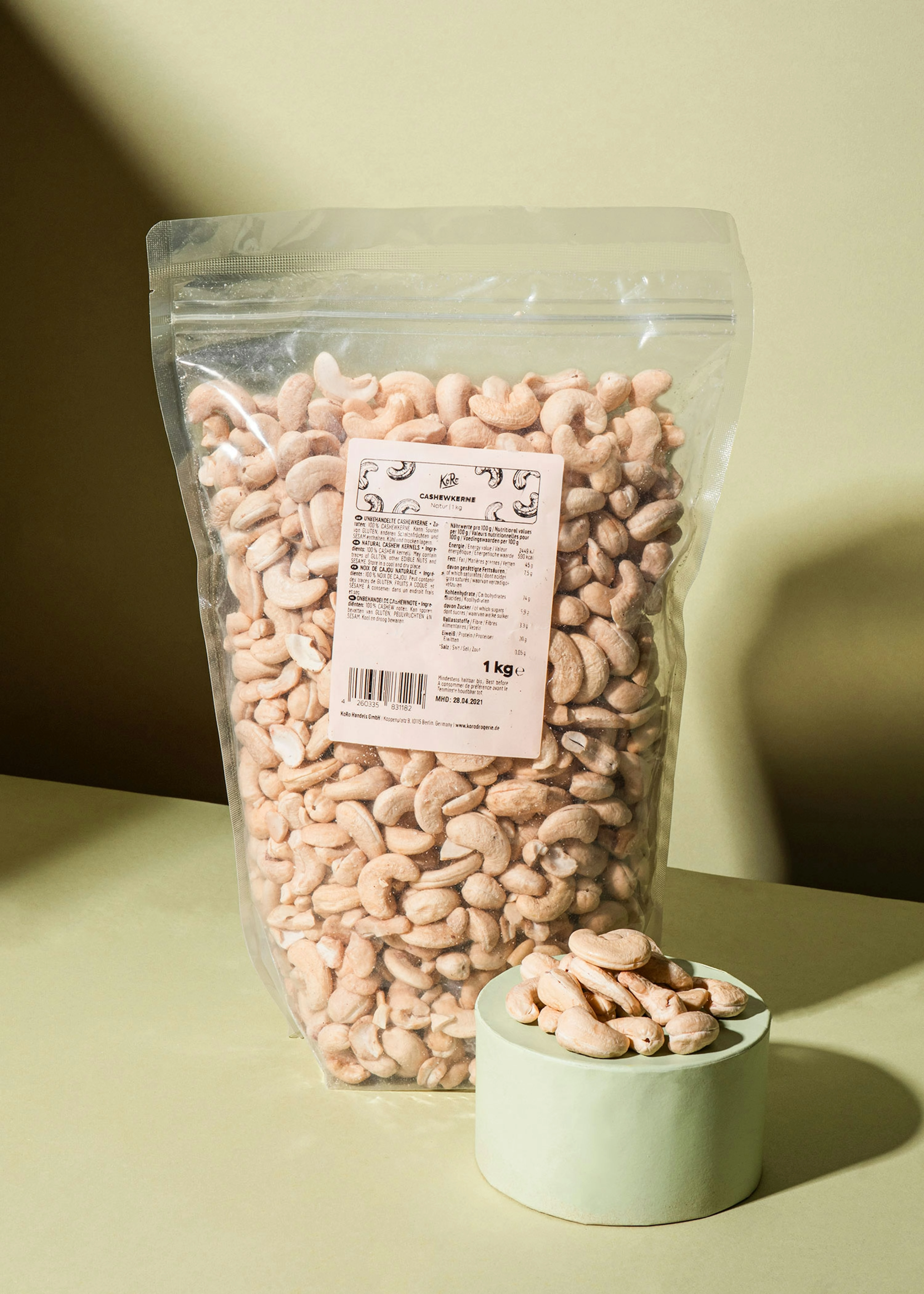 Premium Cashewkerne 1 kg