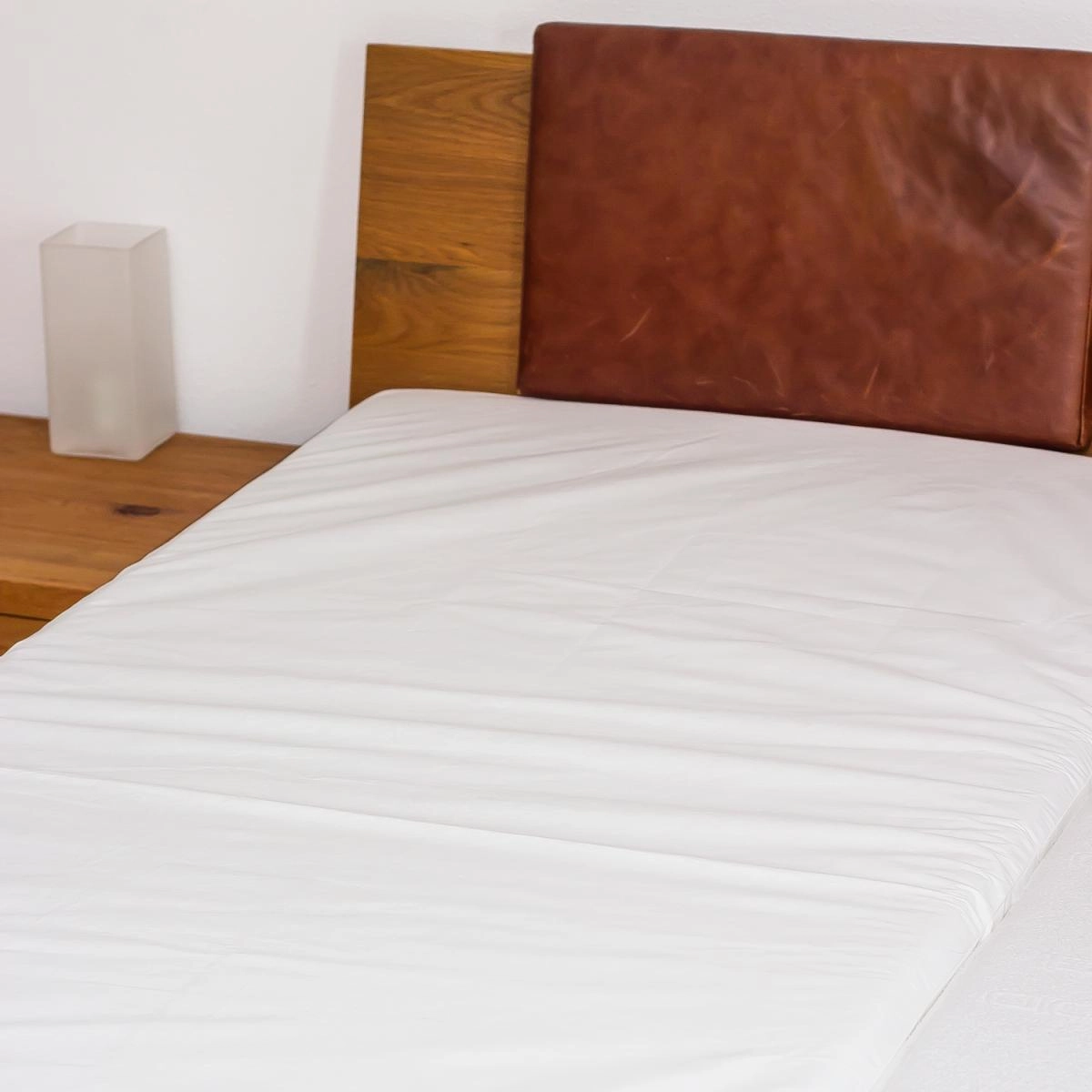 Allergiker-Spannbettbezug für Matratzen (Spannbettbezug: 200 x 200 cm / Matr.-Höhe 21-25 cm)