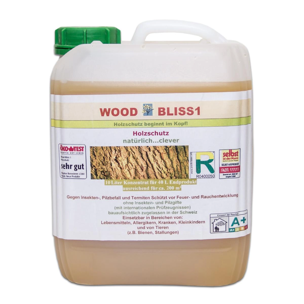 Wood Bliss1 Holzschutz-Konzentrat - 10 Liter