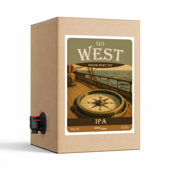 Fresh Wort Kit - Go West - IPA - 20 l