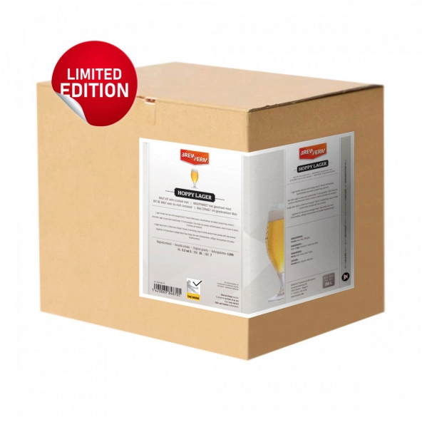 Brewferm Malzpaket geschrotet - Hoppy Lager - für 20 l