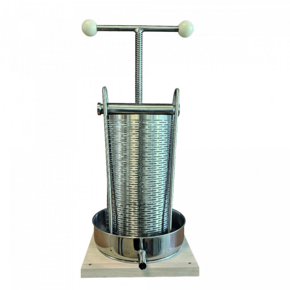 Vinoferm Edelstahl Fruchtpresse 5L