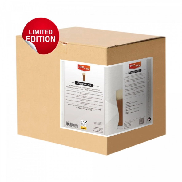 Brewferm Malzpaket geschrotet - Weizenbock - für 20 l