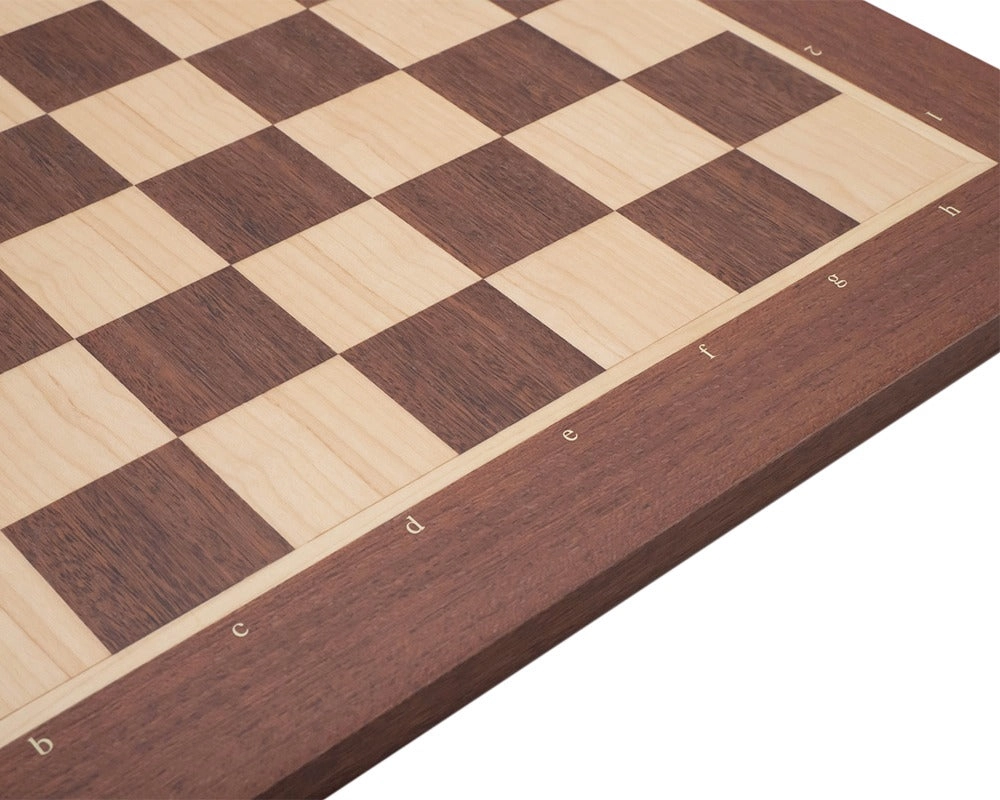 41 cm Nr. 4 Intarsien-Schachbrett mit Notation