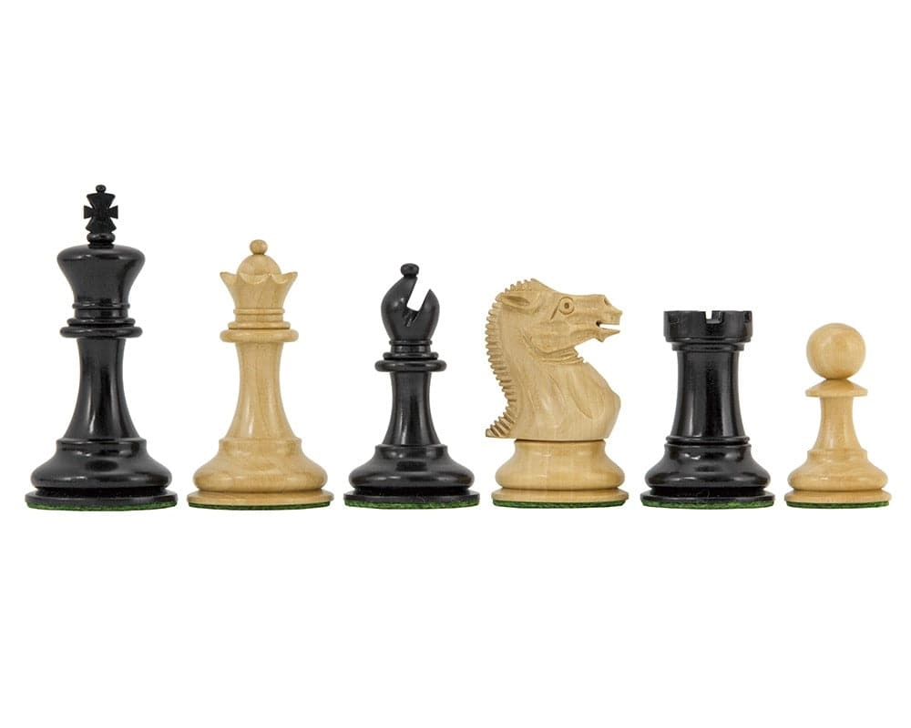 Highgrove Serie ebonisierte Staunton-Schachfiguren 8 cm