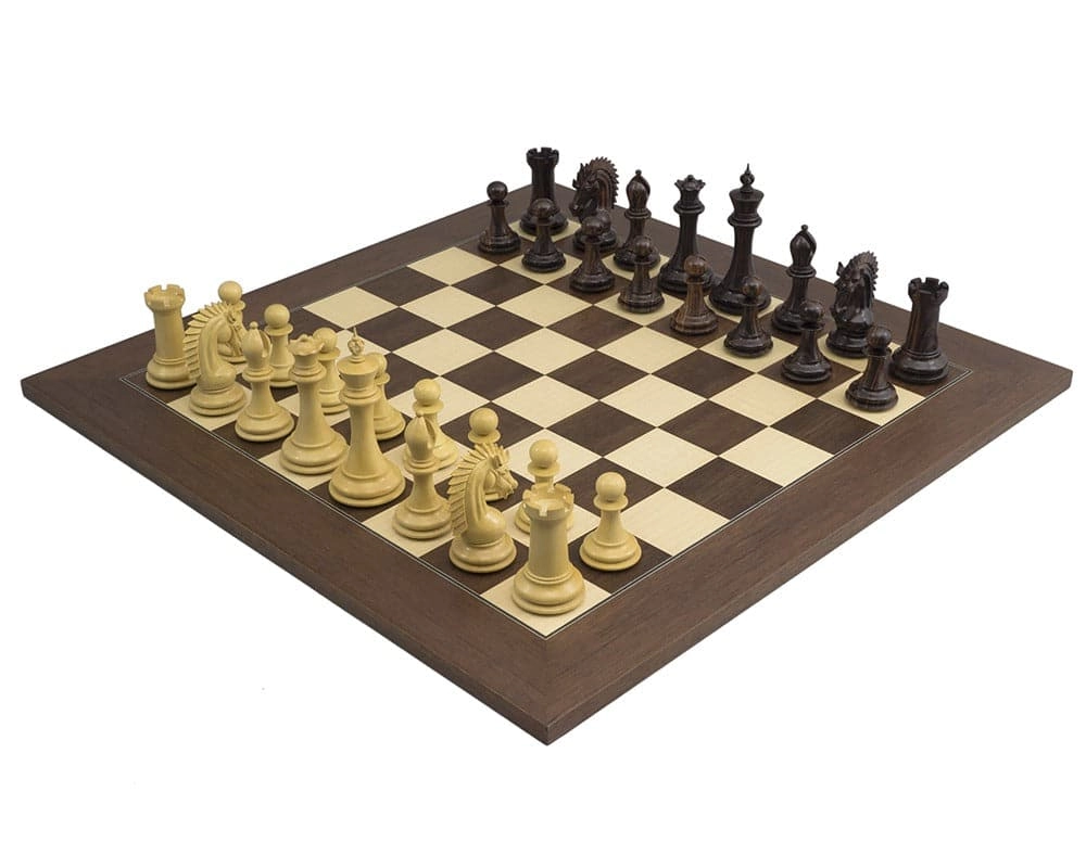 Das Sheffield Springer Rosenholz Palisander Schachspiel