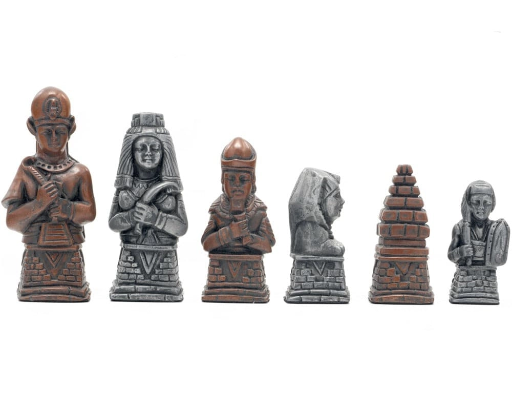 Berkeley Schach Ägyptische Metallische Schachfiguren