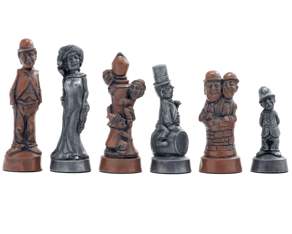 Berkeley Schach Filmstars Metallische Schachfiguren