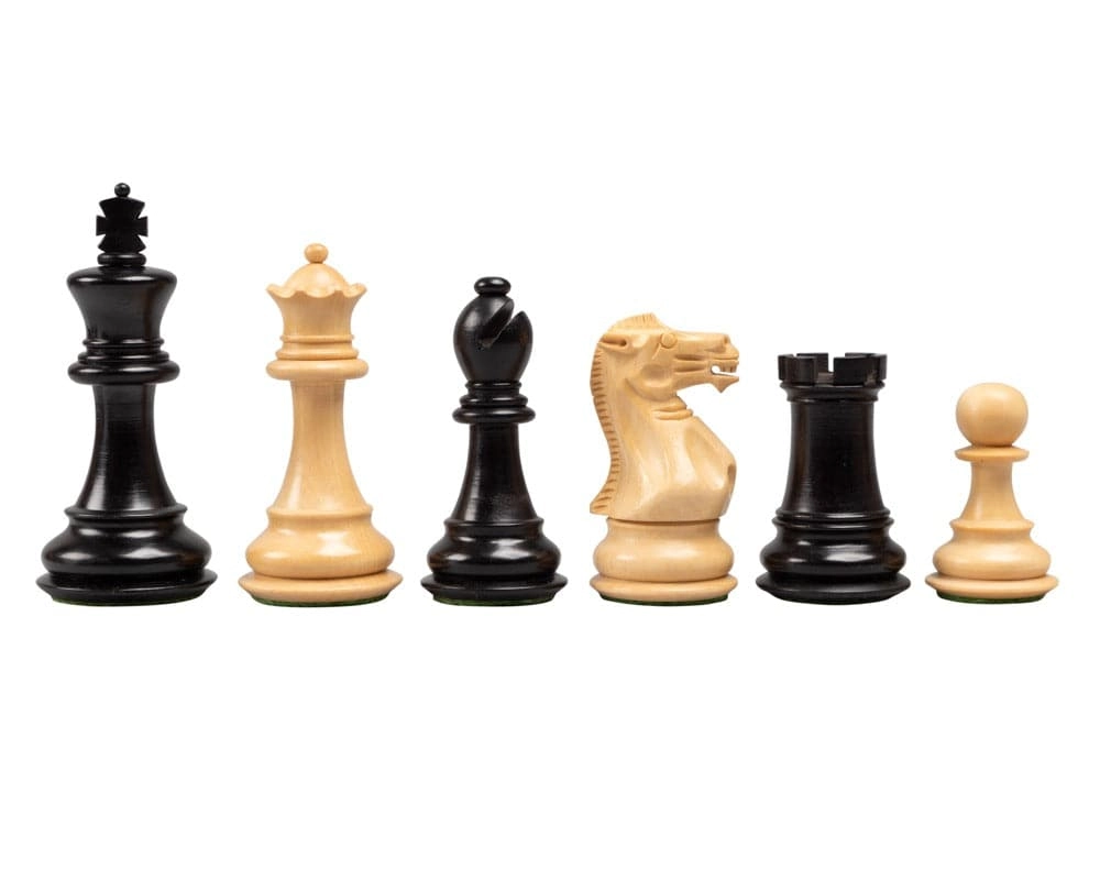 Wettkampf-Schachfiguren 8 cm mit Schachfigurenkoffer