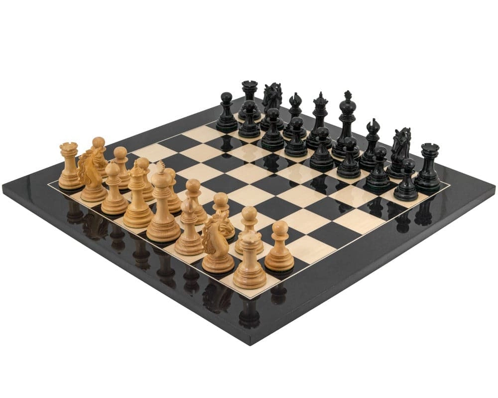 Constantine Serie Ebenholz Schachset