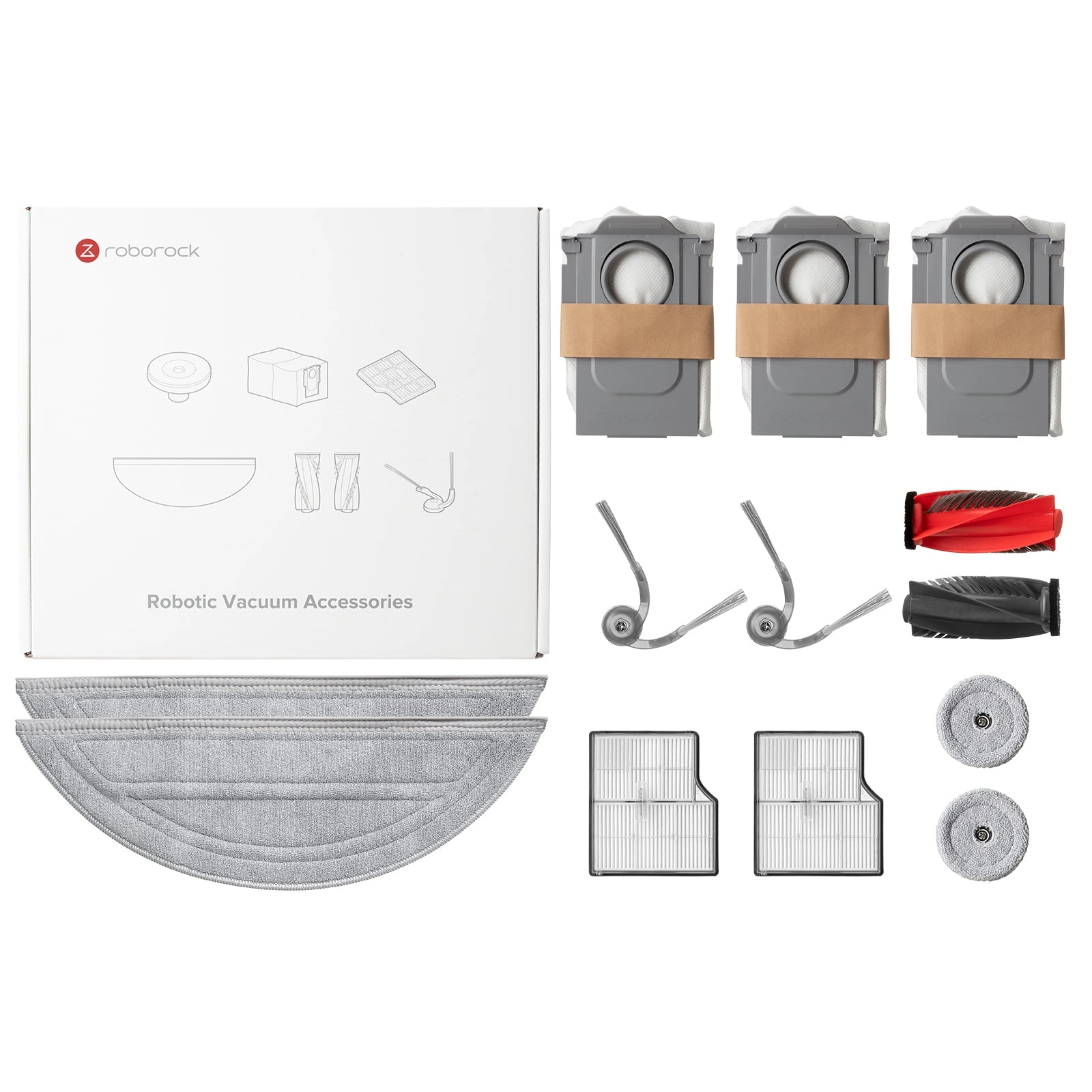 Roborock Punkte-Programm Zubehörset für Saros 10, inkl. Wischtuch*2Stk