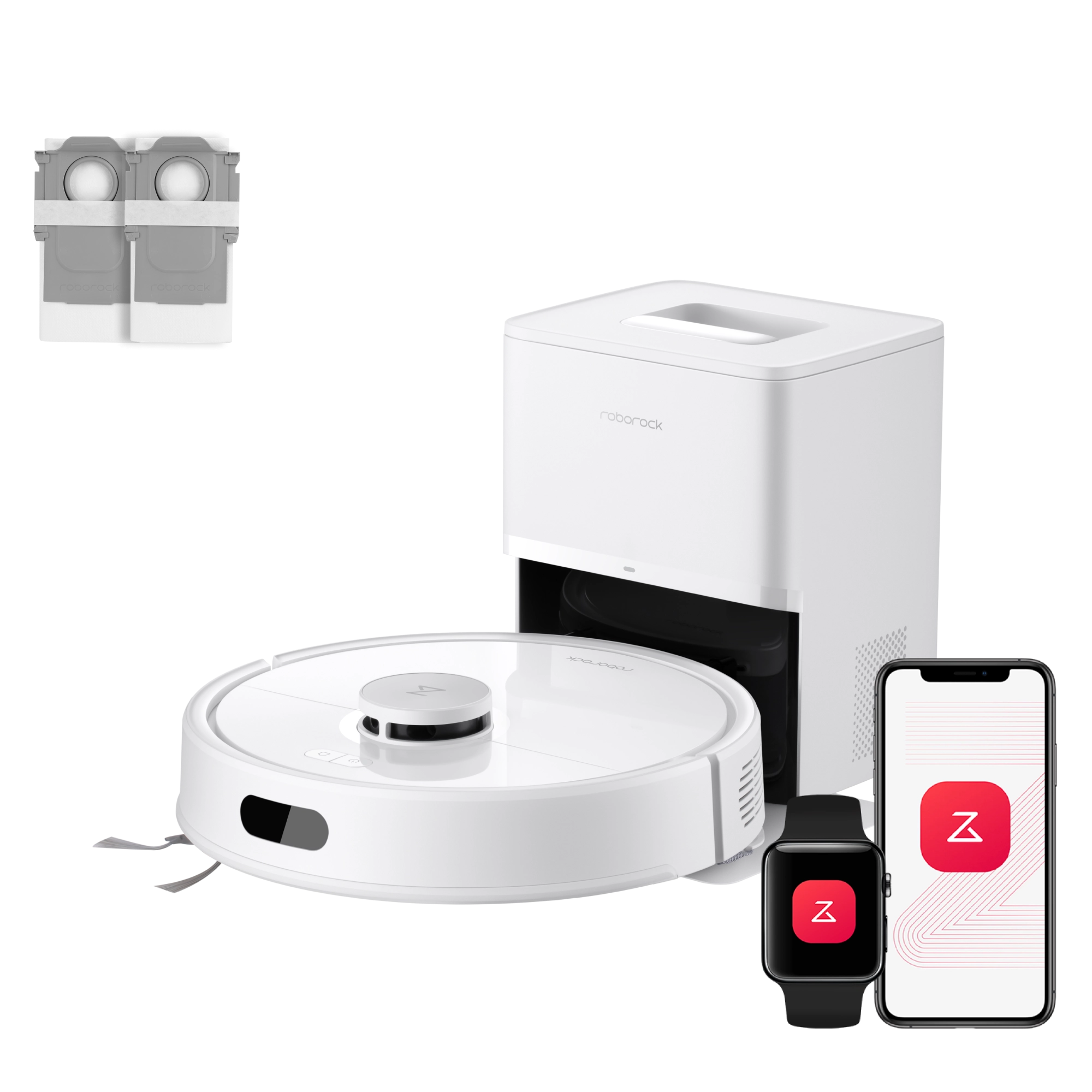 Roborock Q7 L5+ Set Saug- und Wischroboter mit Auto-Entleerungsstation