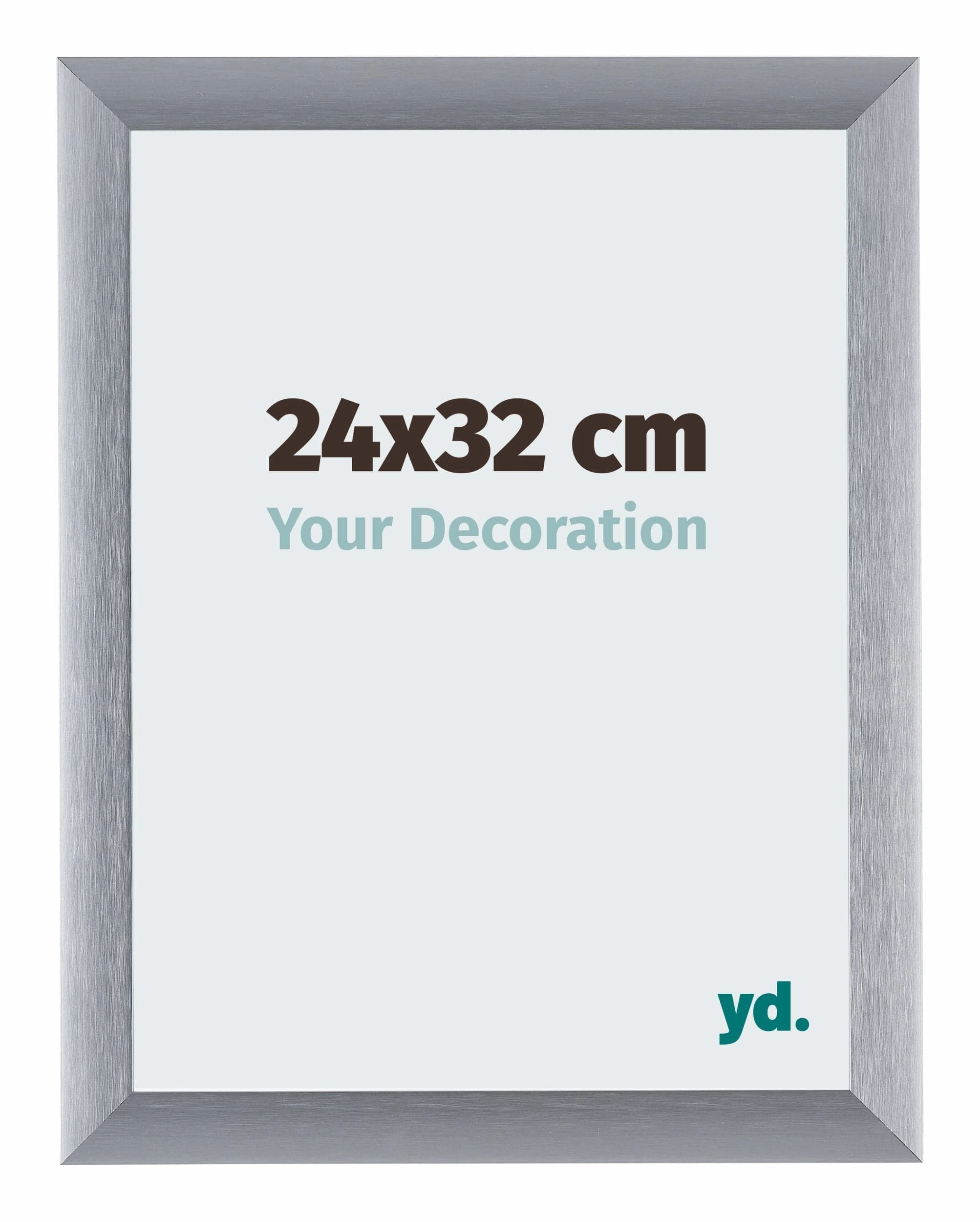 Bilderrahmen 24x32cm Silber Gebürstet Aluminium Tucson