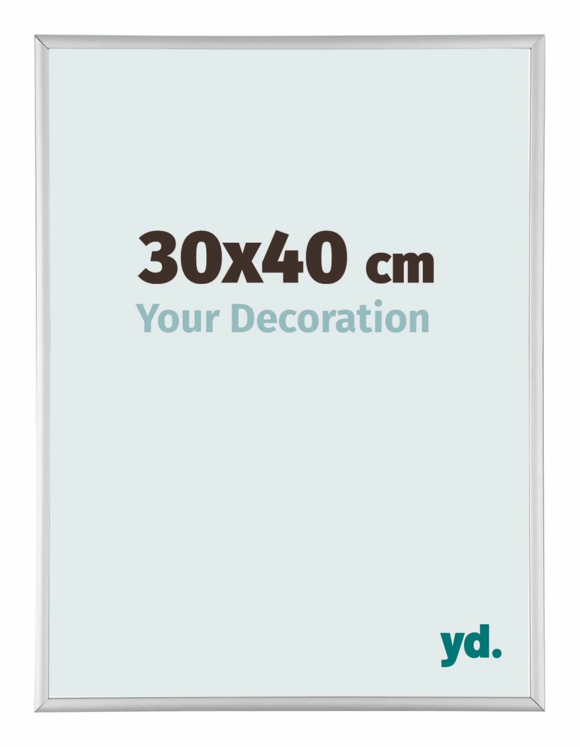 Bilderrahmen 75x98 cm - Silber Matt - Aluminium - Austin