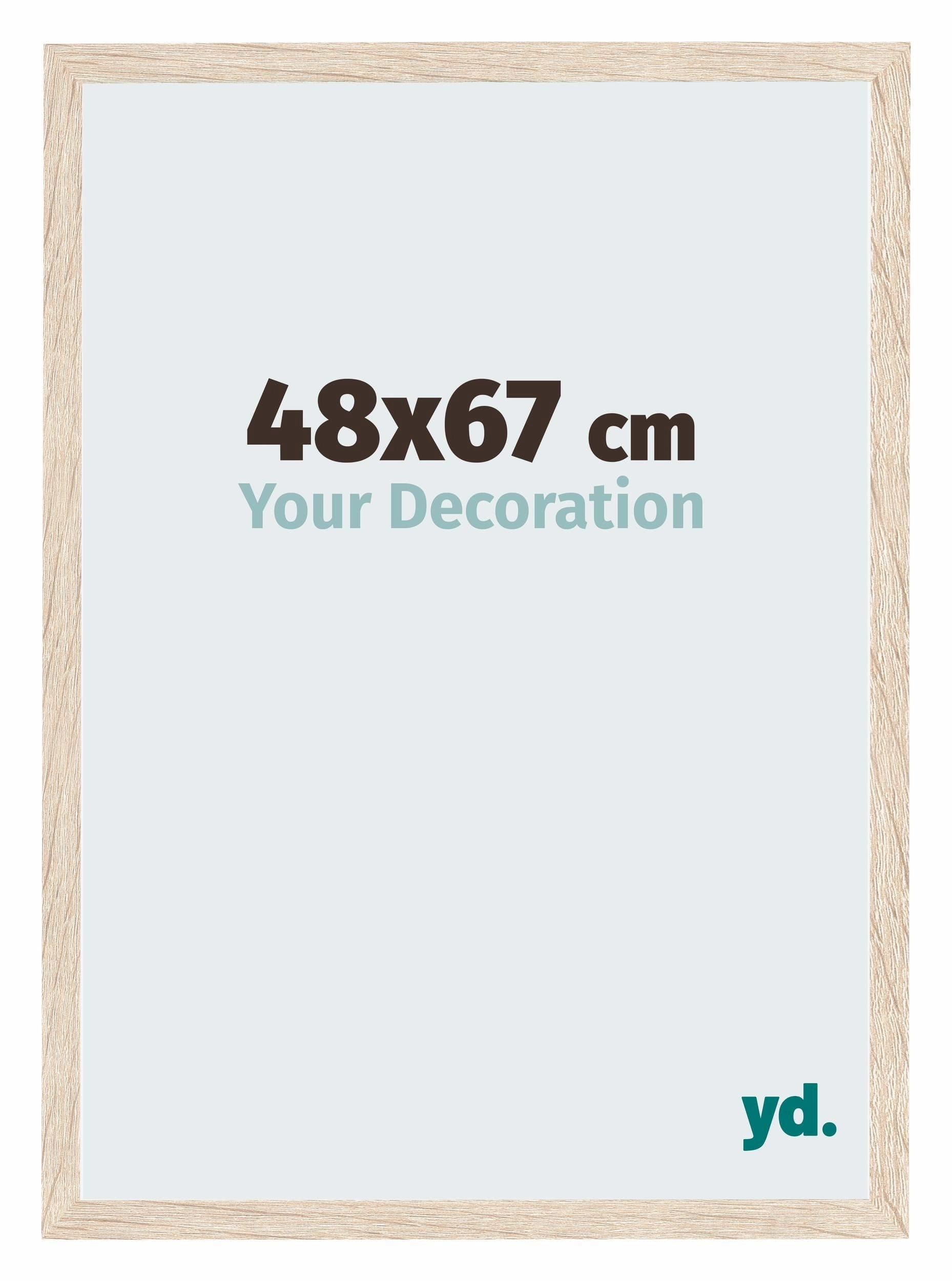 Bilderrahmen 48x67 cm - Eiche - MDF - Catania