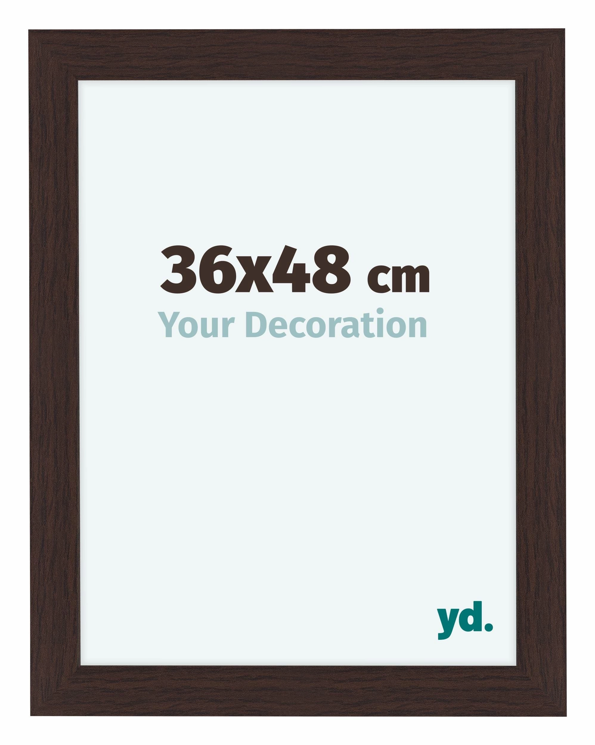 Bilderrahmen 36x48 cm - Eiche Dunkel - MDF - Como