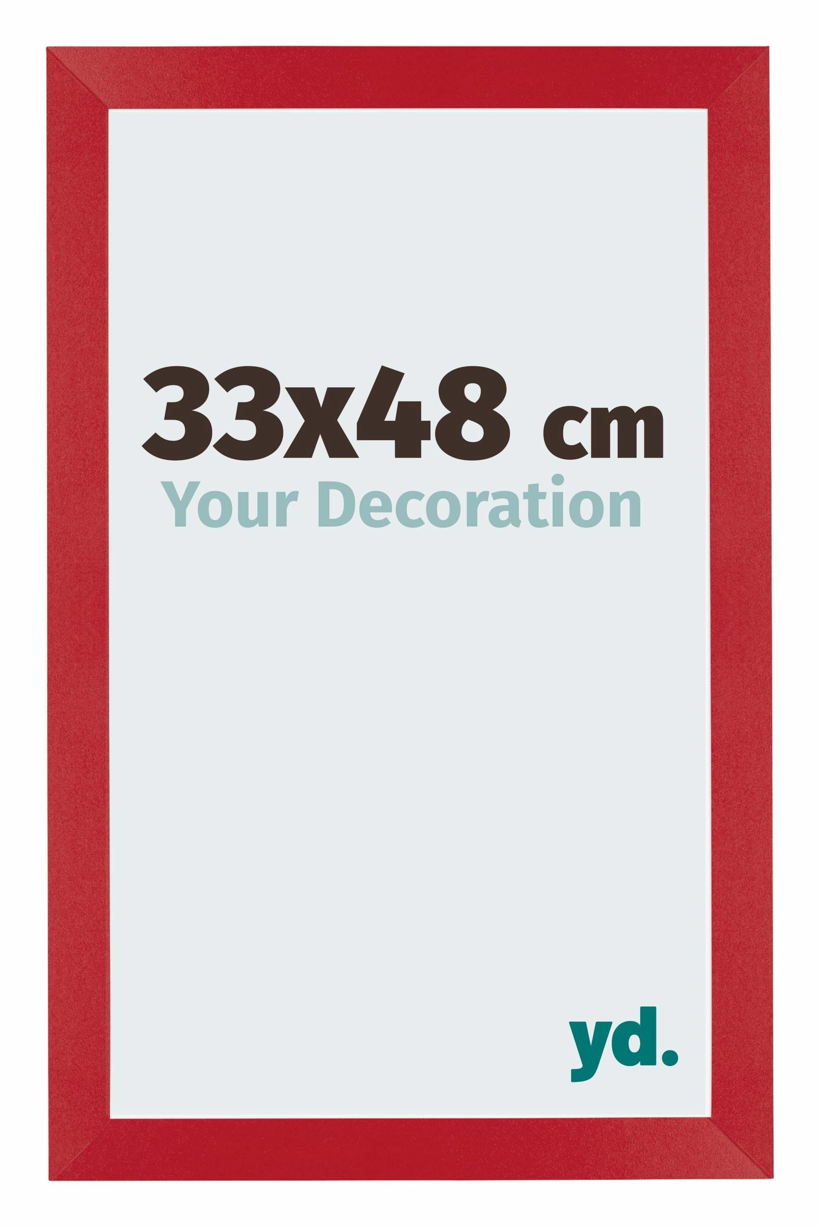 Puzzlerahmen 33x48 cm - Rot - MDF - Mura