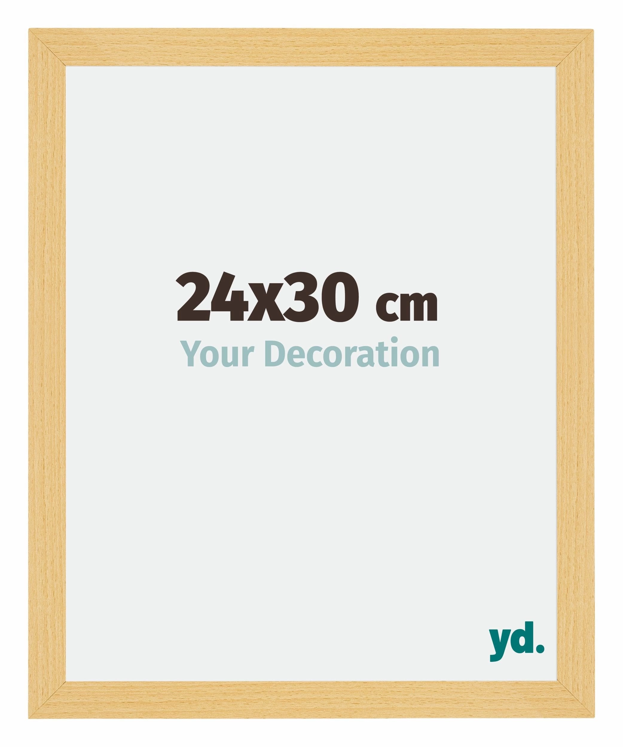 Bilderrahmen 24x30 cm - Buche Dekor - MDF - Mura