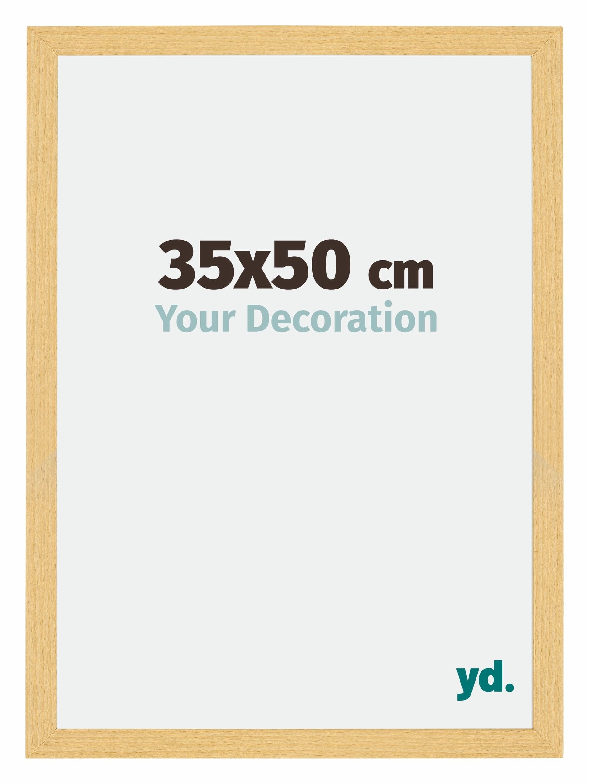 Bilderrahmen 35x50 cm - Buche Dekor - MDF - Mura