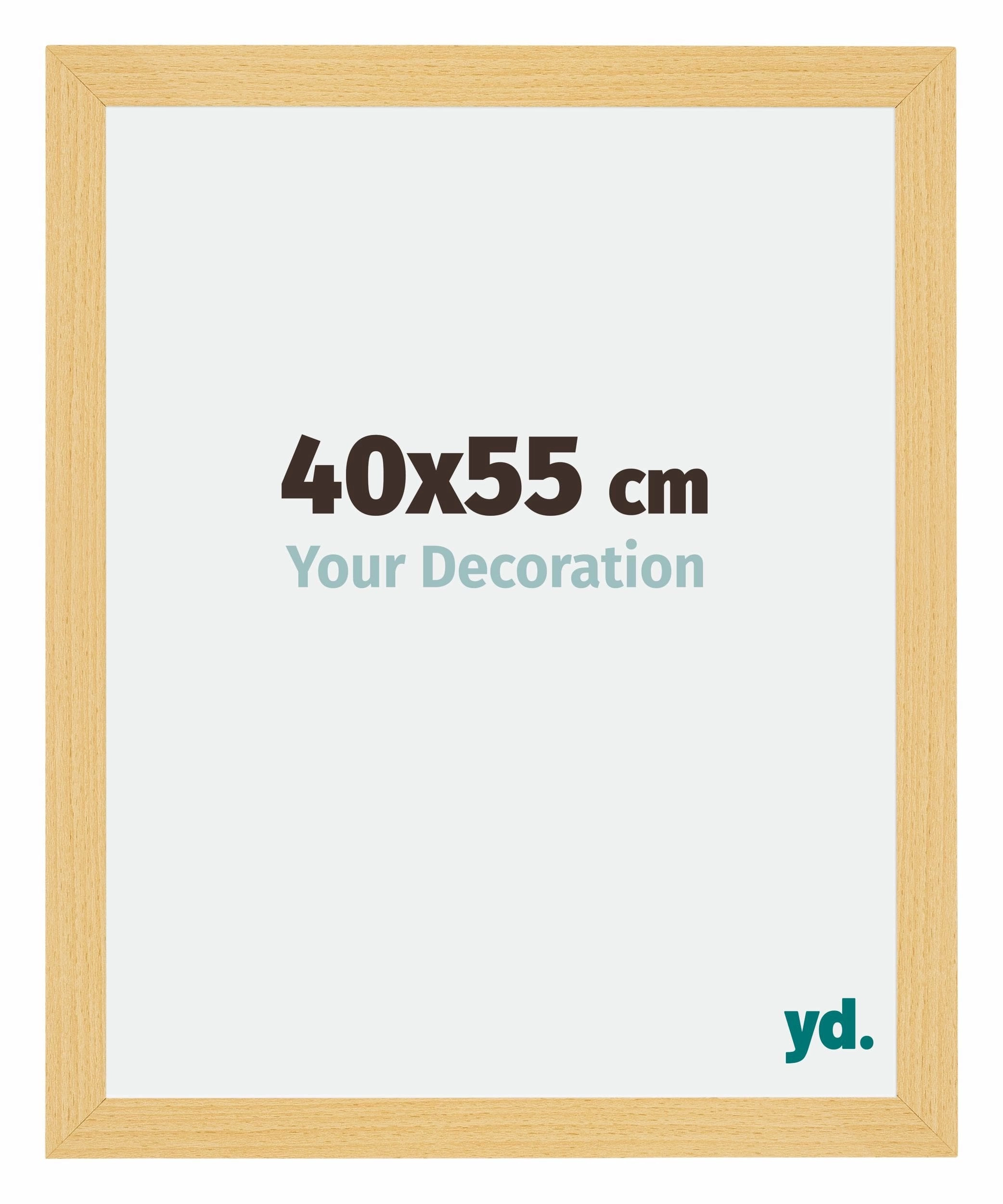 Bilderrahmen 40x55 cm - Buche Dekor - MDF - Mura