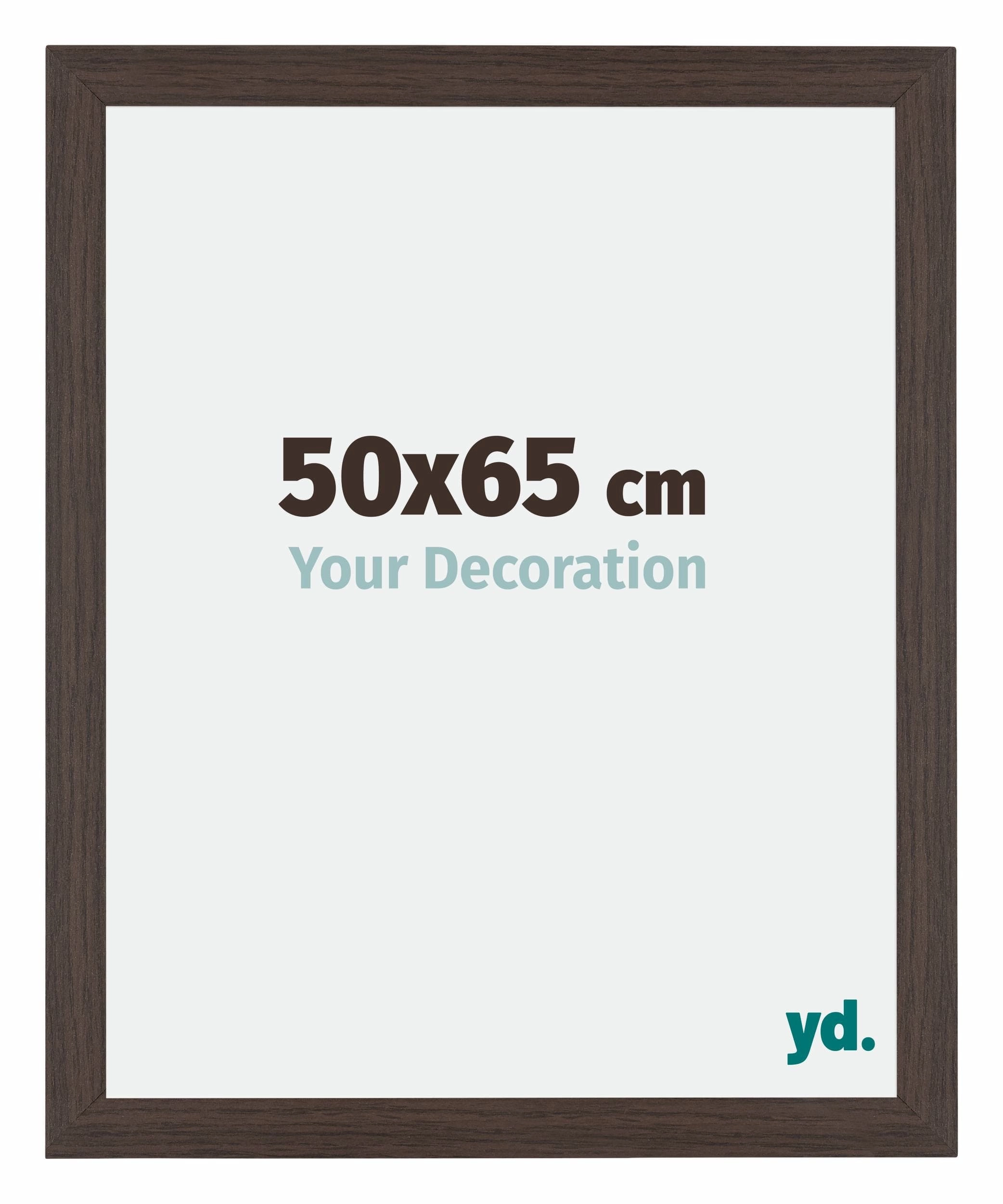 Bilderrahmen 50x65 cm - Eiche Dunkel - MDF - Mura