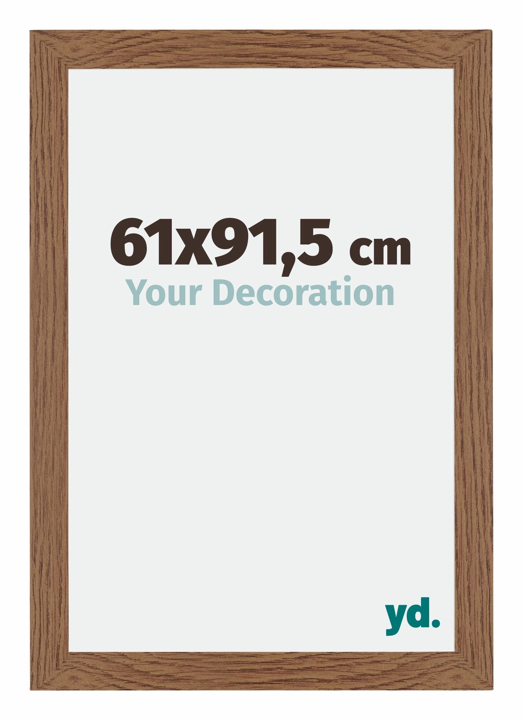 Bilderrahmen 61x91,5 cm - Eiche Rustikal - MDF - Mura