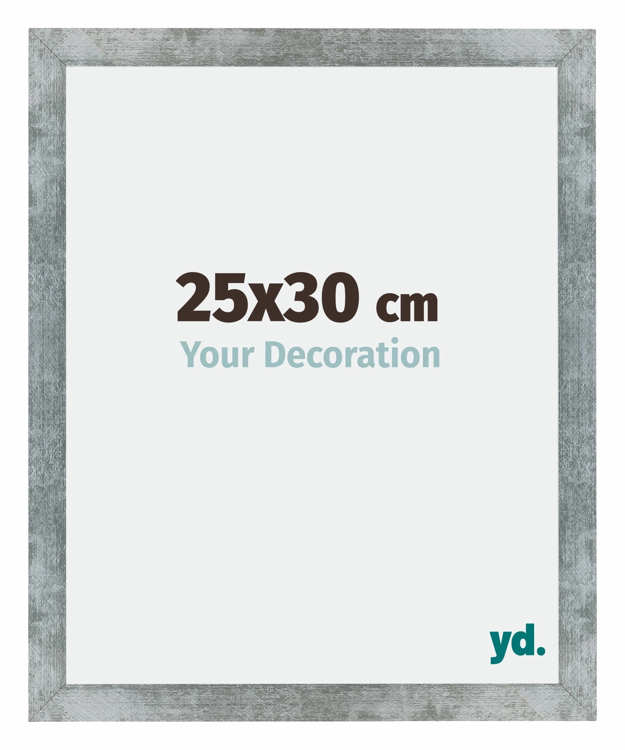 Bilderrahmen 25x30 cm - Eisen Gewischt - MDF - Mura