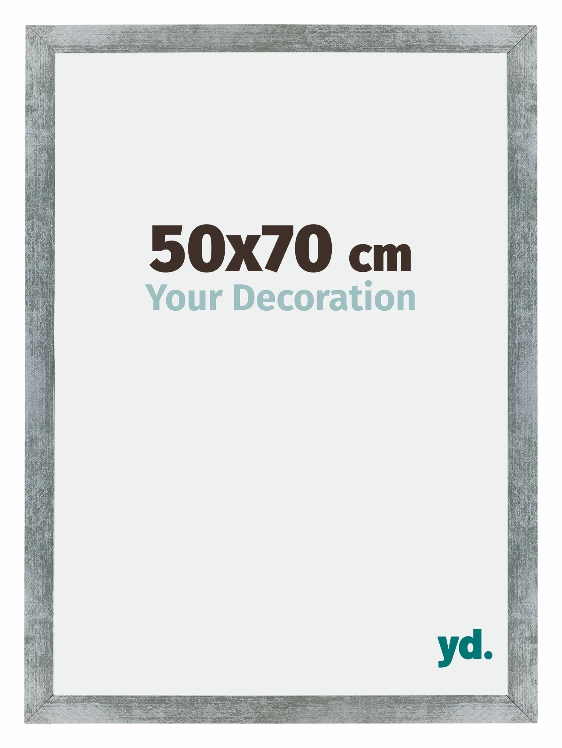 Bilderrahmen 50x70 cm - Eisen Gewischt - MDF - Mura