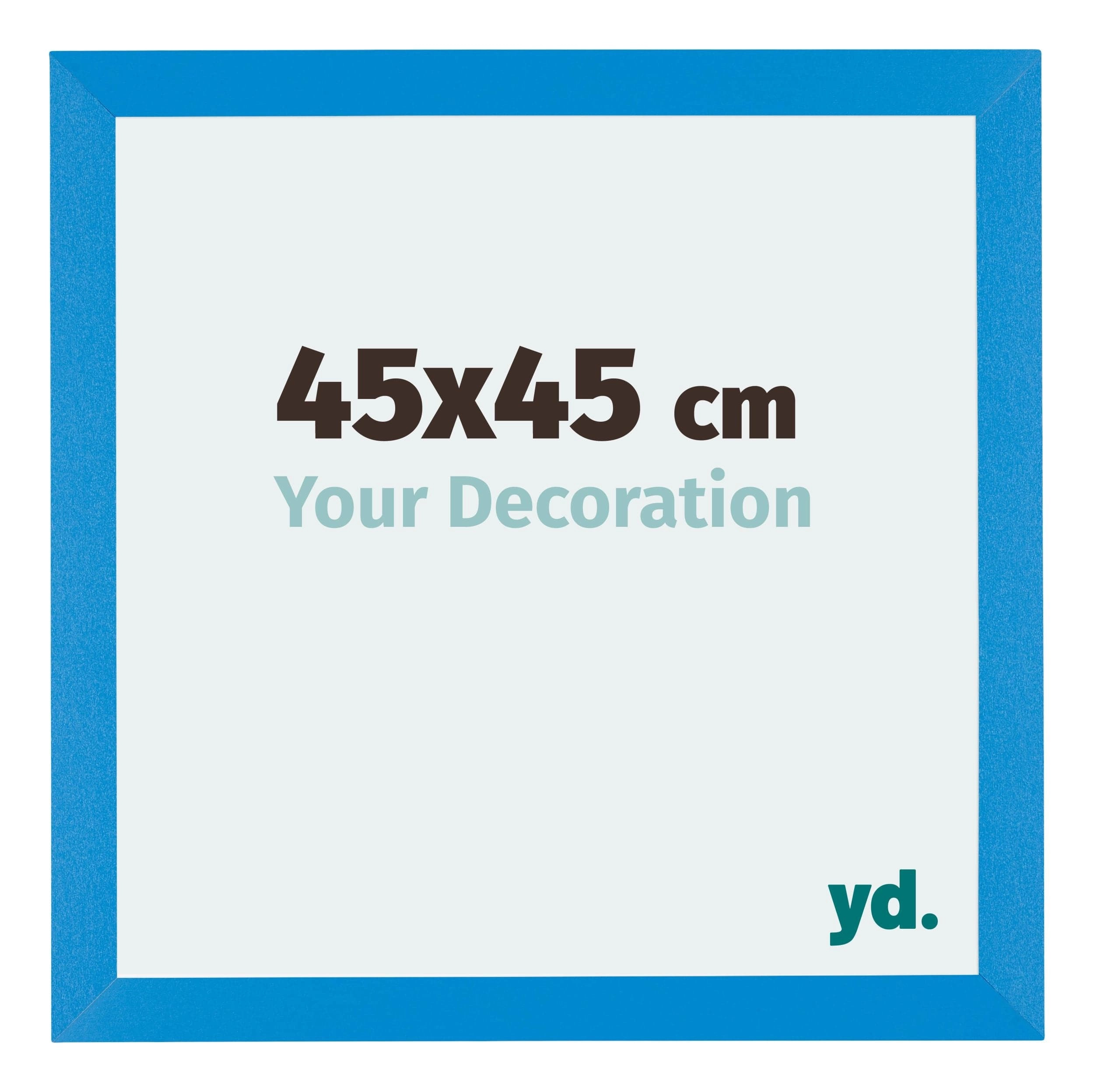 Bilderrahmen 45x45 cm - Hellblau - MDF - Mura