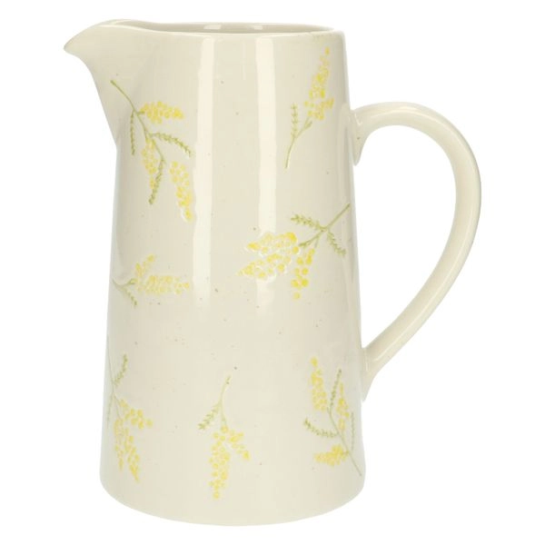 Kanne, steingut, mimosen, 1,75 l