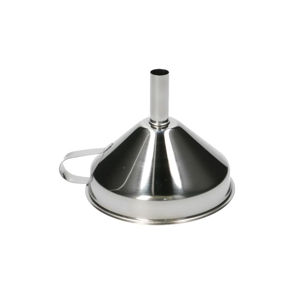 Trichter mit sieb, rostfreier stahl, ø13 cm