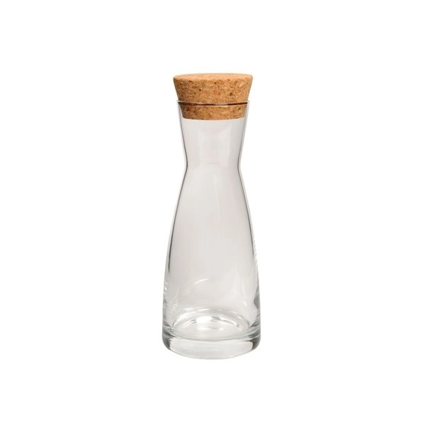 Karaffe mit korken, glas, 0,25 l