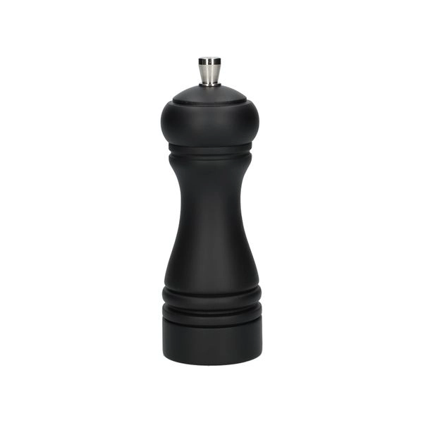 Pfeffermühle, schwarz, 14 cm