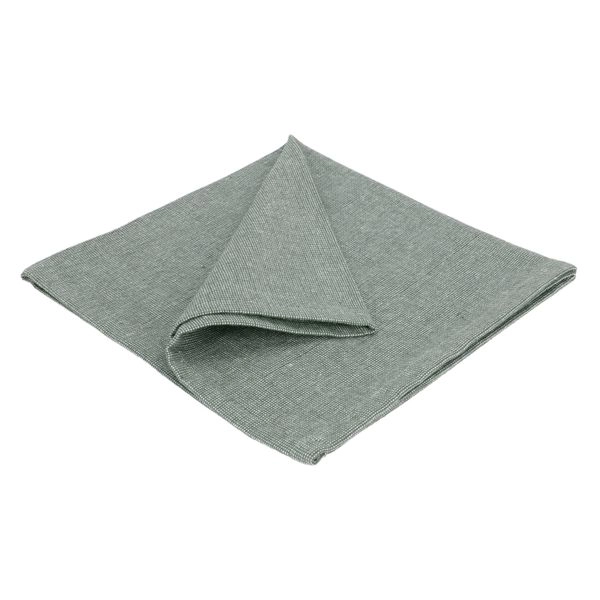 Serviette, bio-baumwolle (gots), grün, 40 x 40 cm