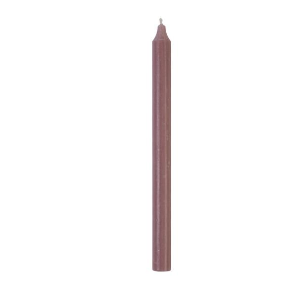 Tafelkerze, altrosa, 27 cm